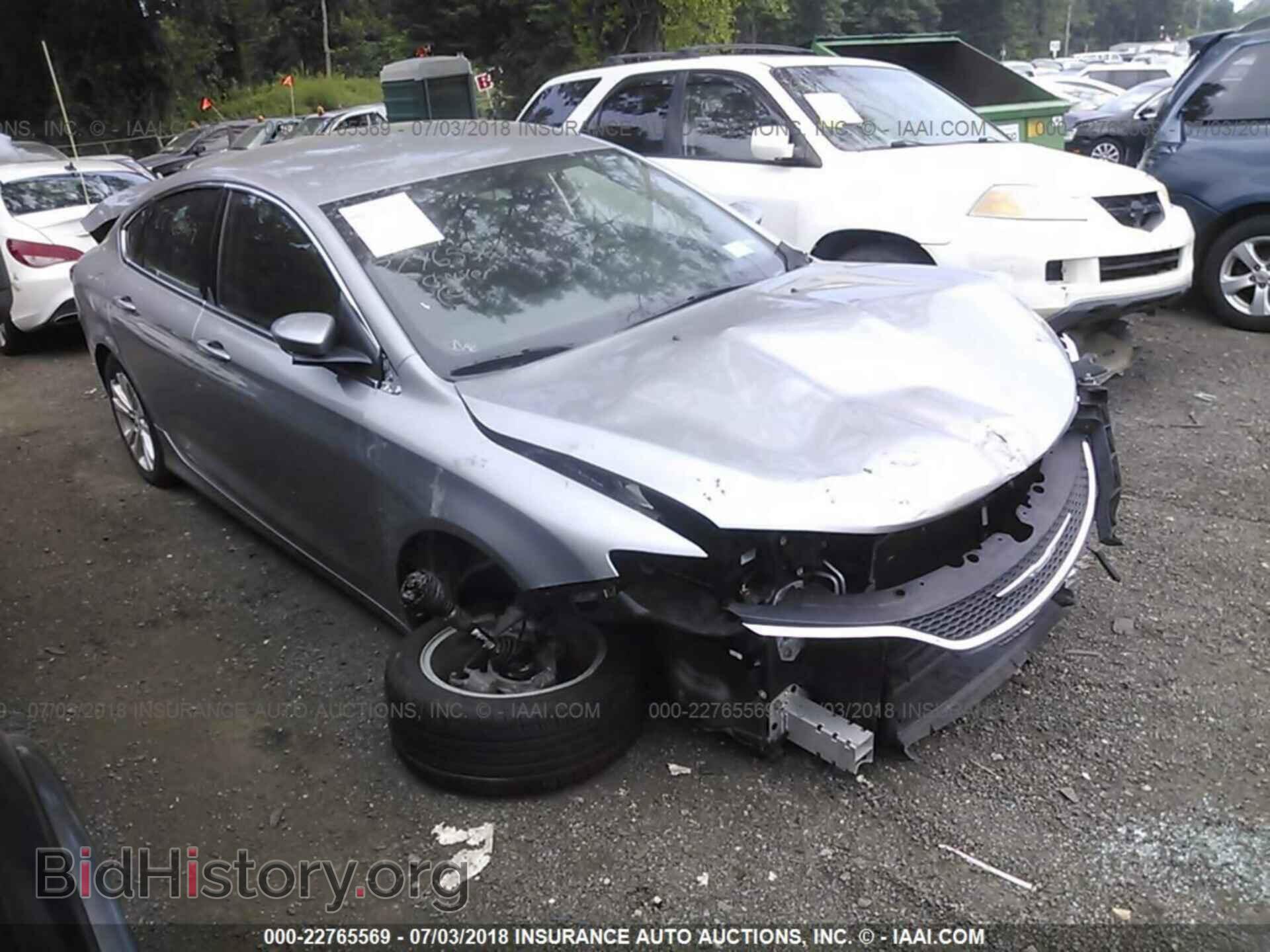 Photo 1C3CCCABXFN571744 - Chrysler 200 2015