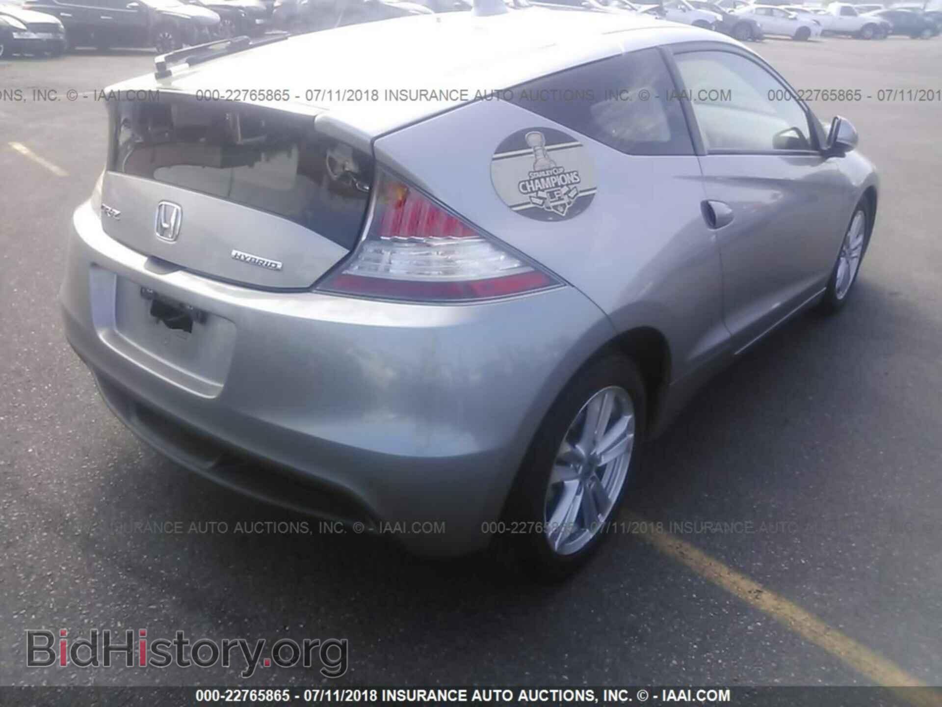 2011 Honda Cr-z - VIN: JHMZF1D64BS016301 - Фото 4