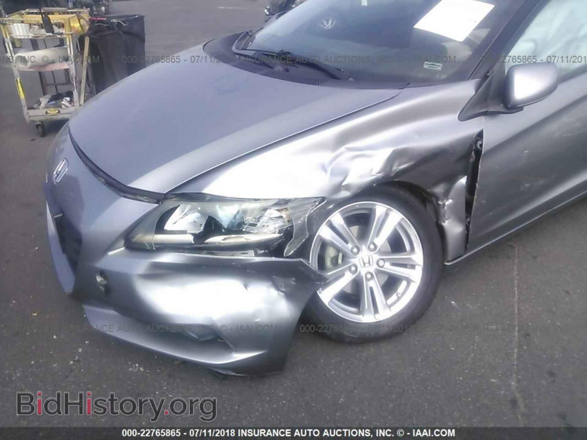 2011 Honda Cr-z - VIN: JHMZF1D64BS016301 - Фото 6
