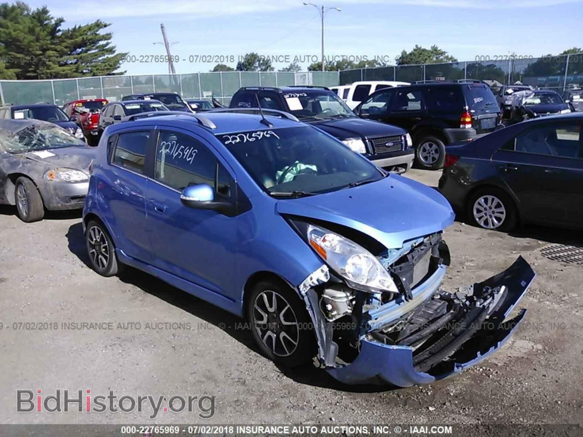 Фотография KL8CF6S94EC421079 - CHEVROLET SPARK 2014