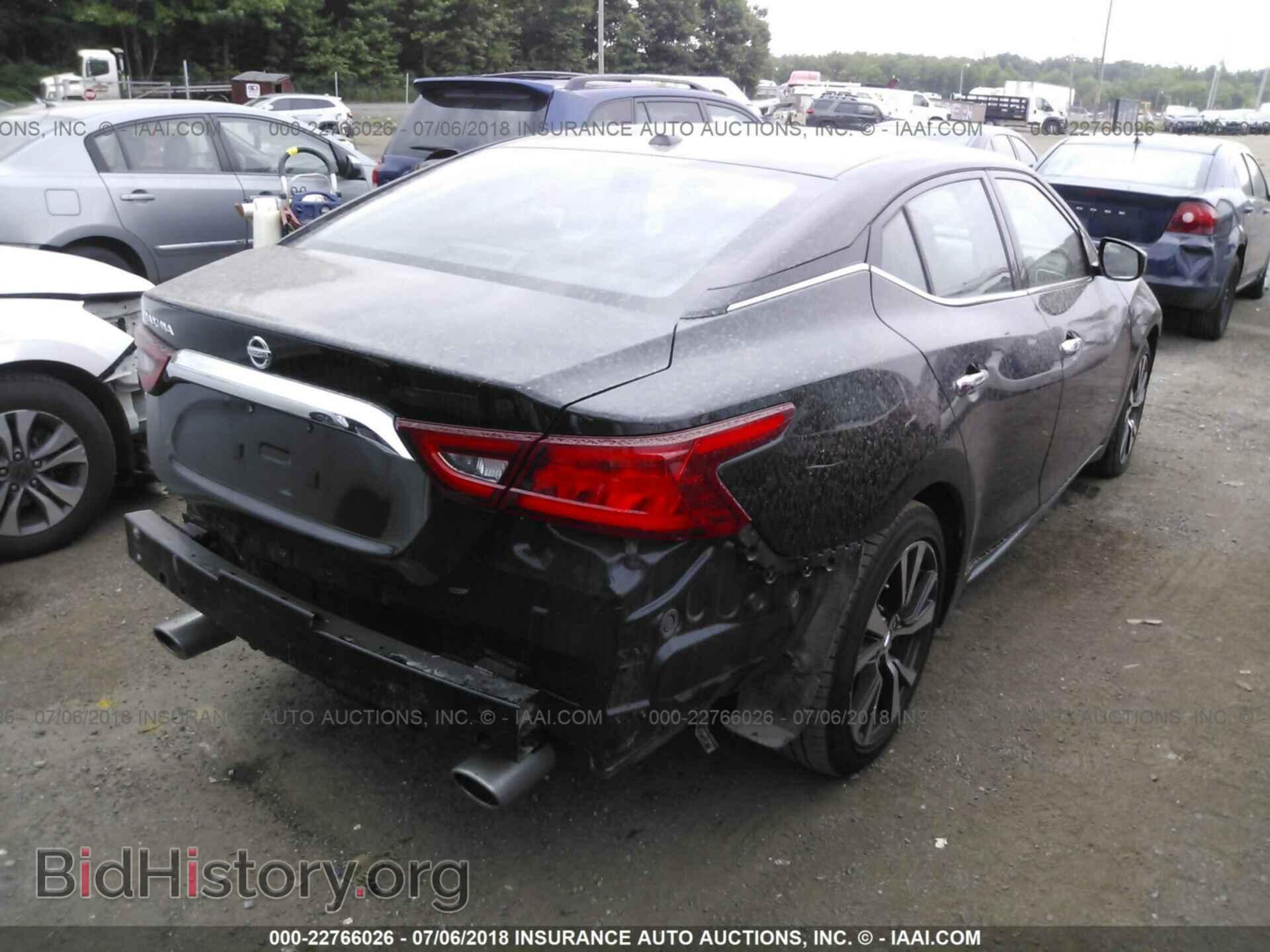 2016 Nissan Maxima - VIN: 1N4AA6AP1GC446544 - Фото 4