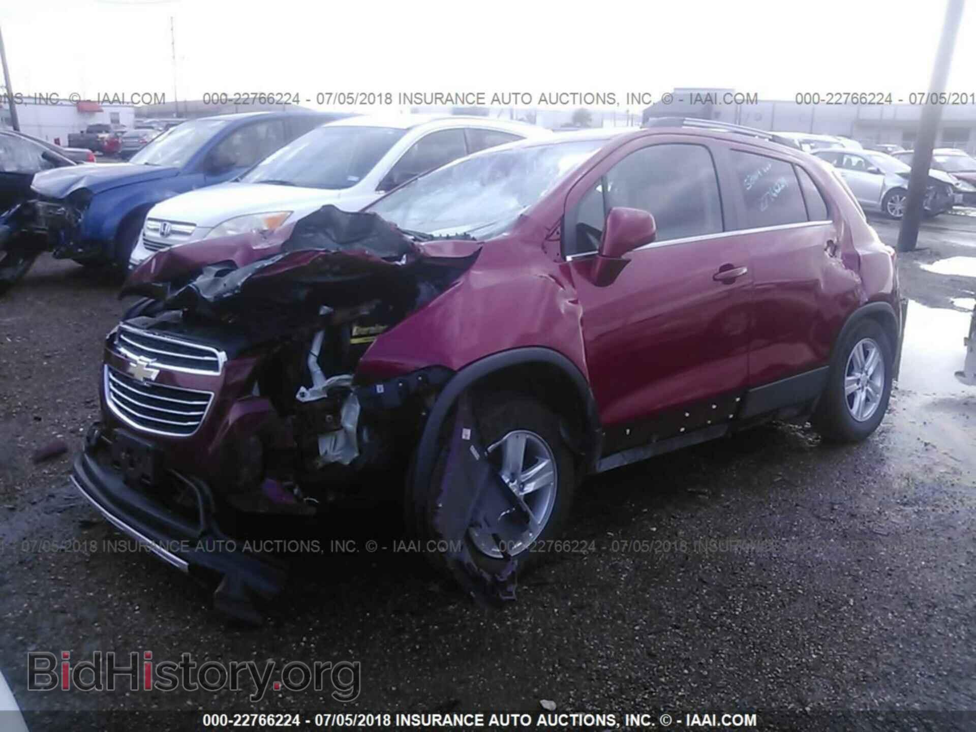 2015 Chevrolet Trax - VIN: KL7CJLSB2FB094645 - Фото 2