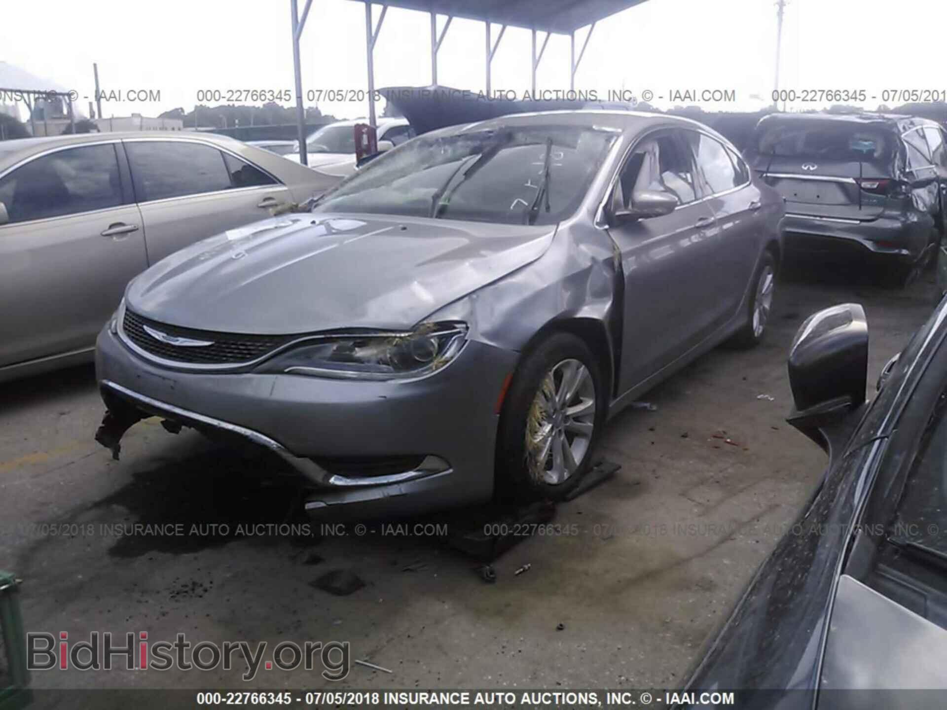2016 Chrysler 200 - VIN: 1C3CCCAB3GN191744 - Фото 2