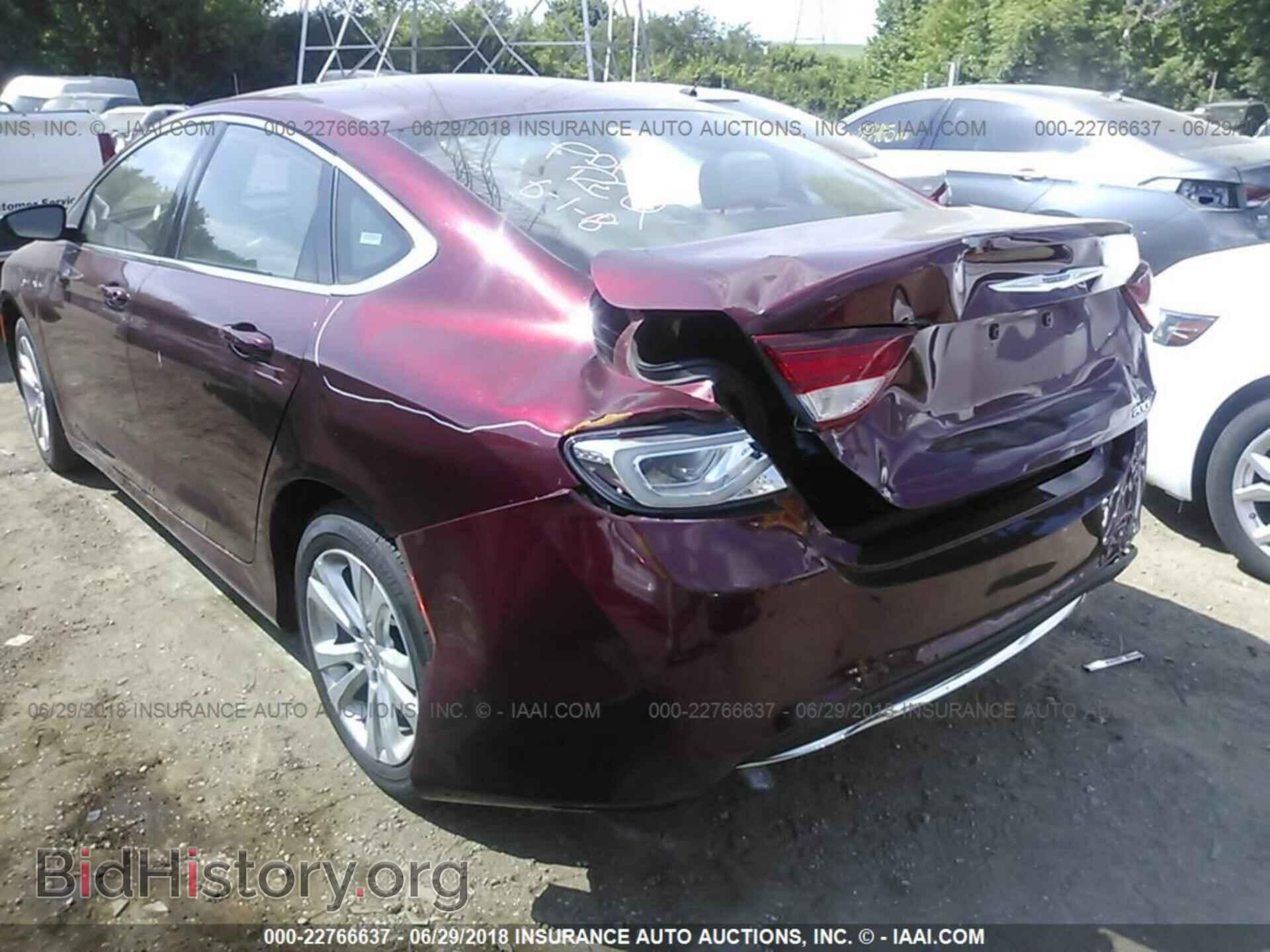 2015 Chrysler 200 - VIN: 1C3CCCABXFN687526 - Фото 3