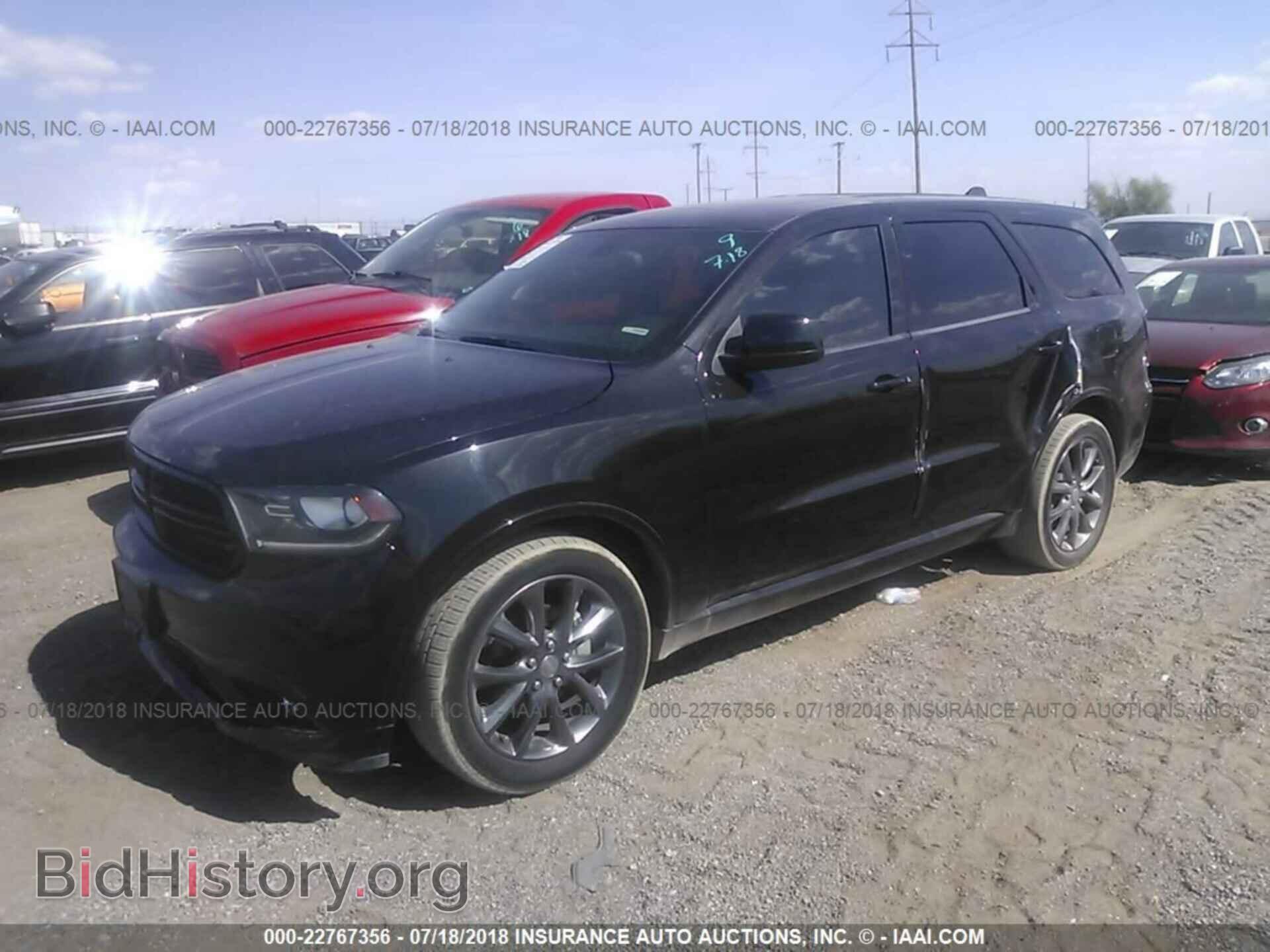 2014 Dodge Durango - VIN: 1C4RDHAG3EC483611 - Photo 2