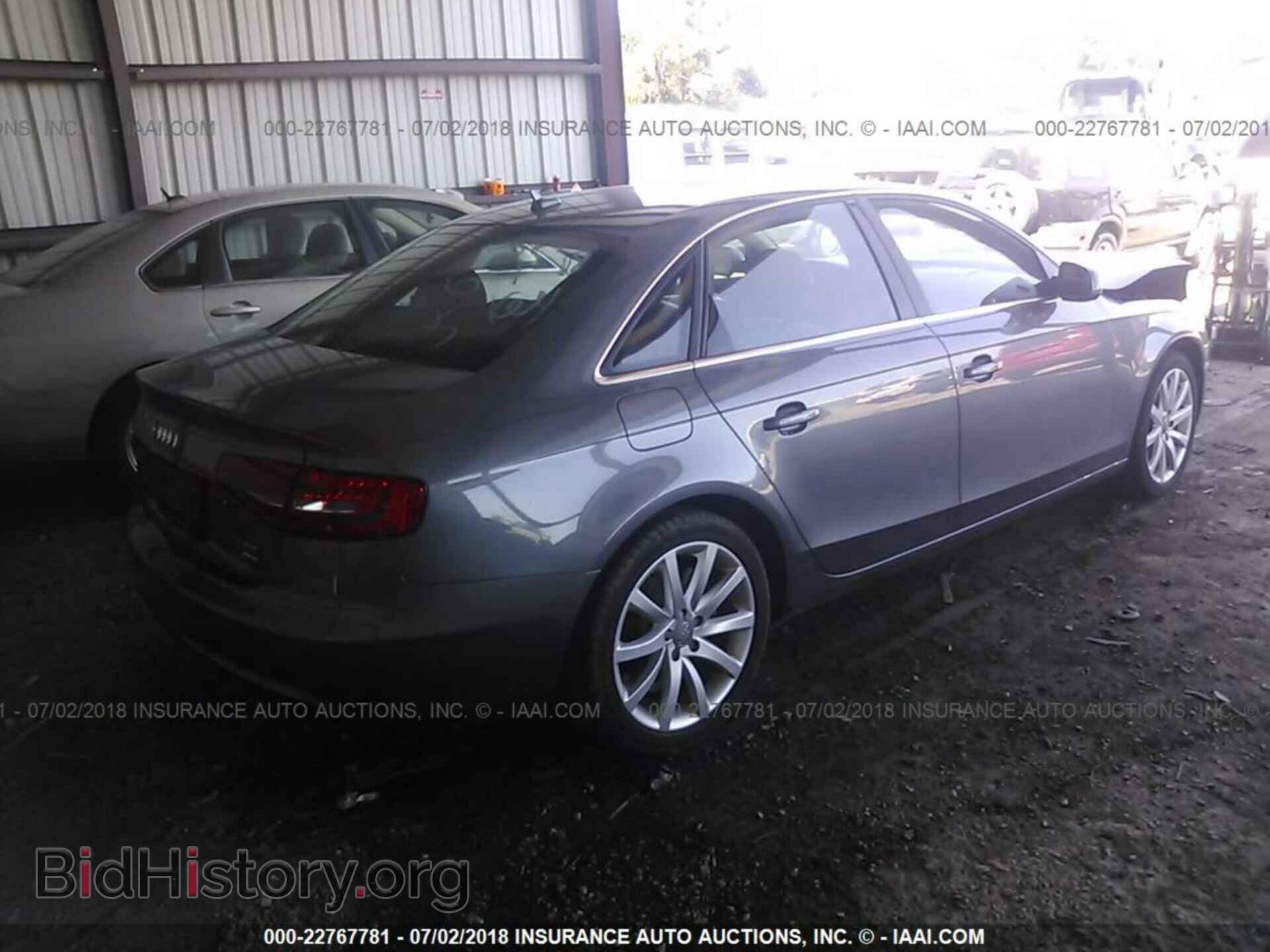 2013 Audi A4 - VIN: WAUFFAFL5DN044470 - Фото 4