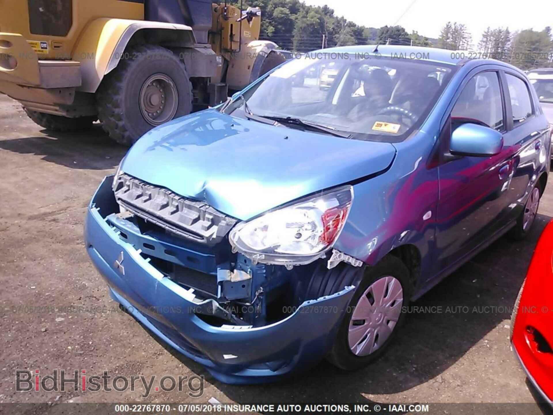 2014 Mitsubishi Mirage - VIN: ML32A3HJ9EH008856 - Фото 2