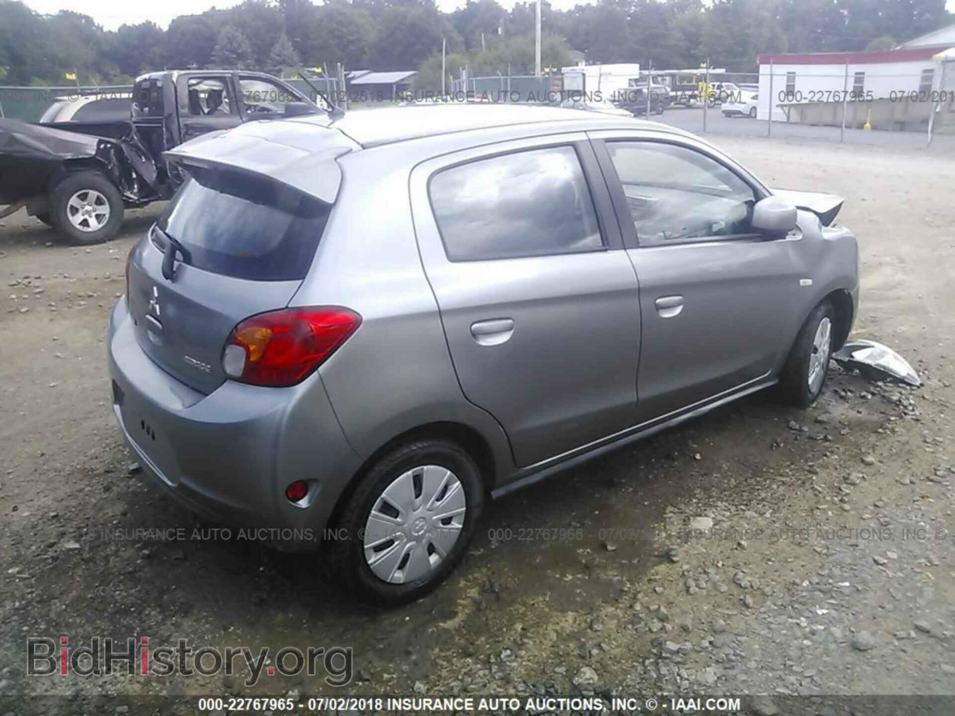 2015 MITSUBISHI MIRAGE - VIN: ML32A3HJ9FH034181 - Фото 4