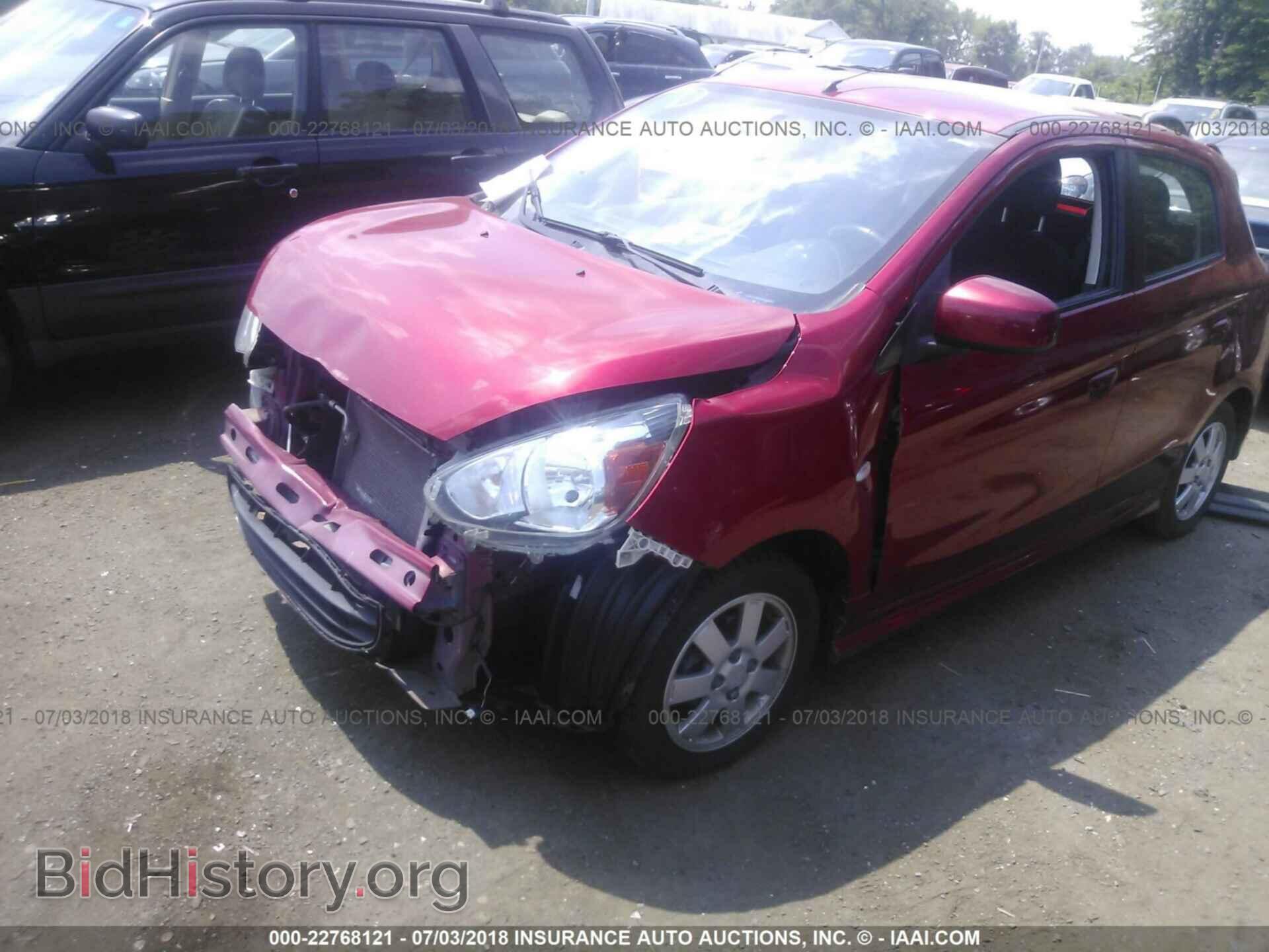 2014 Mitsubishi Mirage - VIN: ML32A4HJ6EH003619 - Фото 2