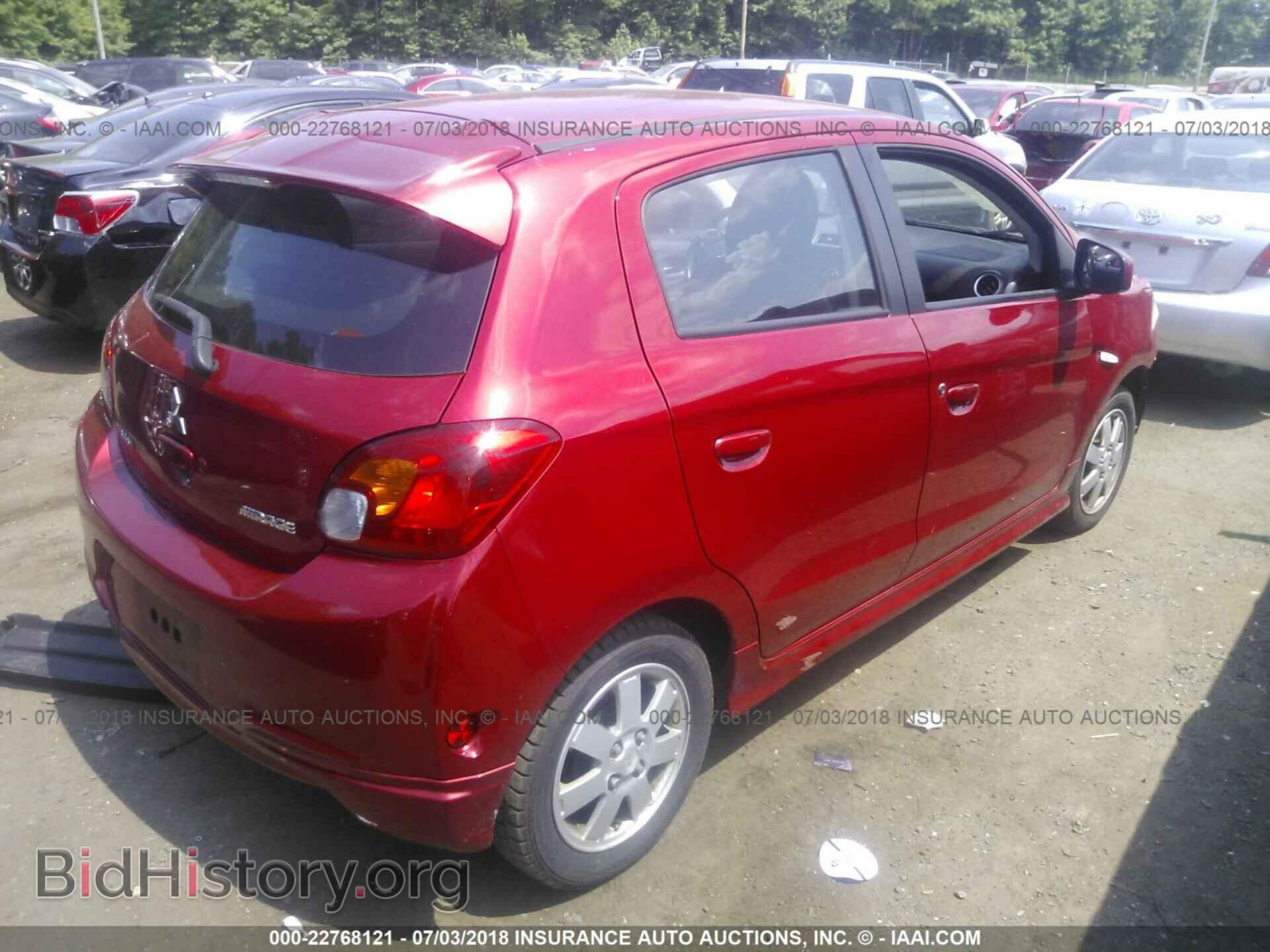 2014 Mitsubishi Mirage - VIN: ML32A4HJ6EH003619 - Фото 4