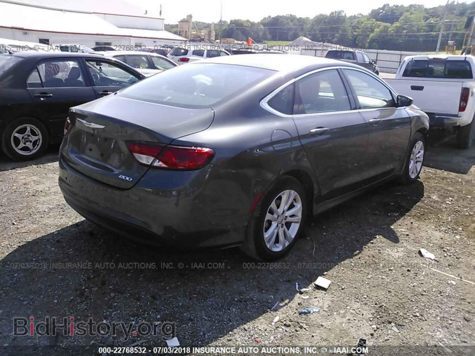 2016 Chrysler 200 - VIN: 1C3CCCFBXGN186419 - Фото 4