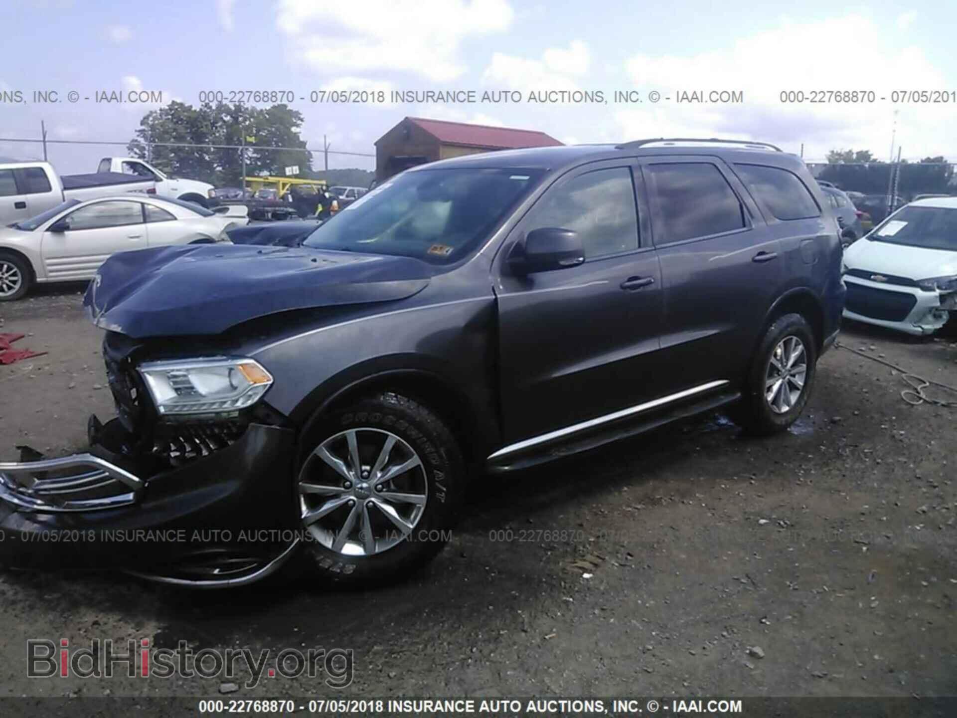 2014 Dodge Durango - VIN: 1C4RDJDG1EC452697 - Фото 2
