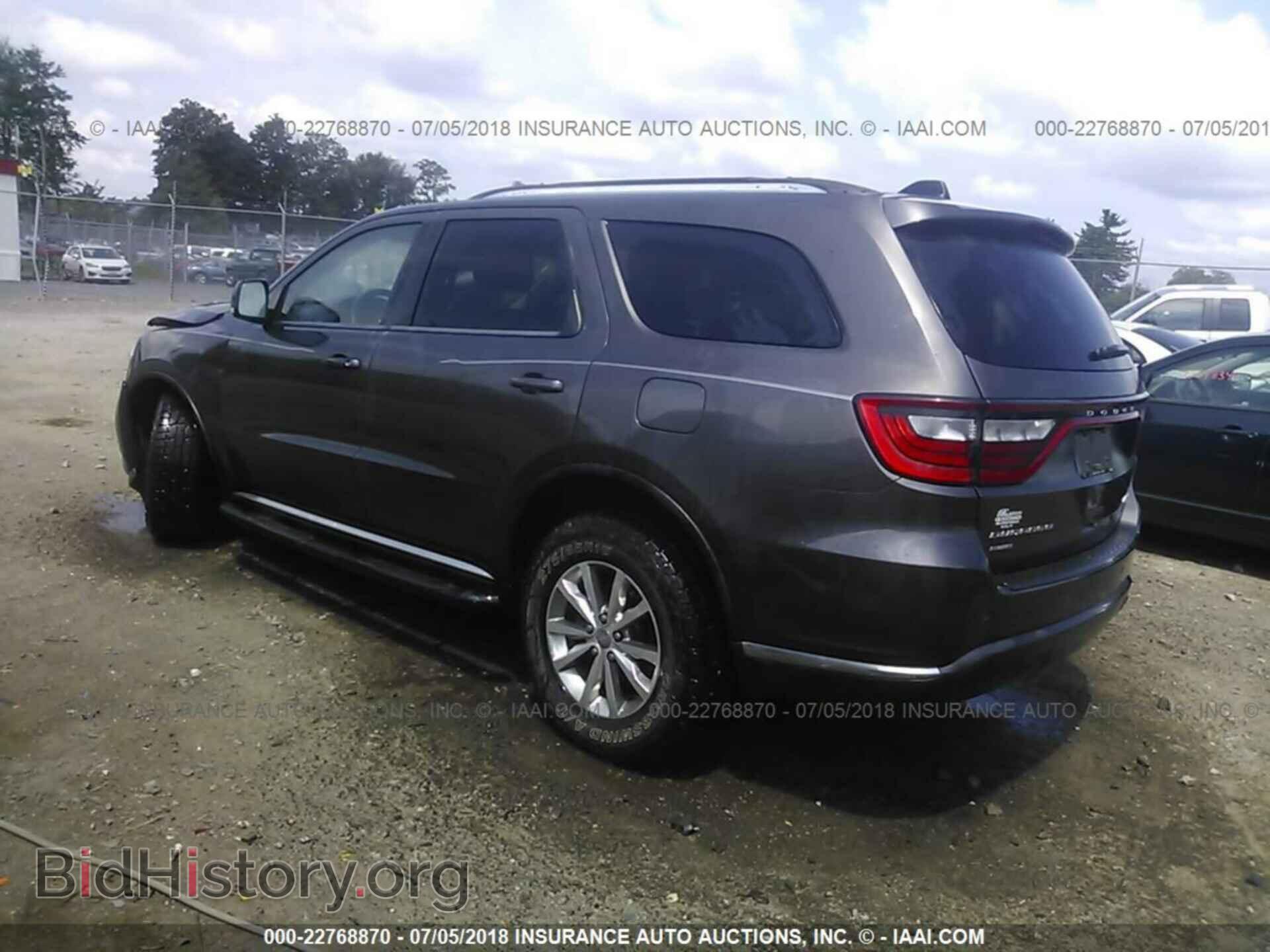 2014 Dodge Durango - VIN: 1C4RDJDG1EC452697 - Фото 3