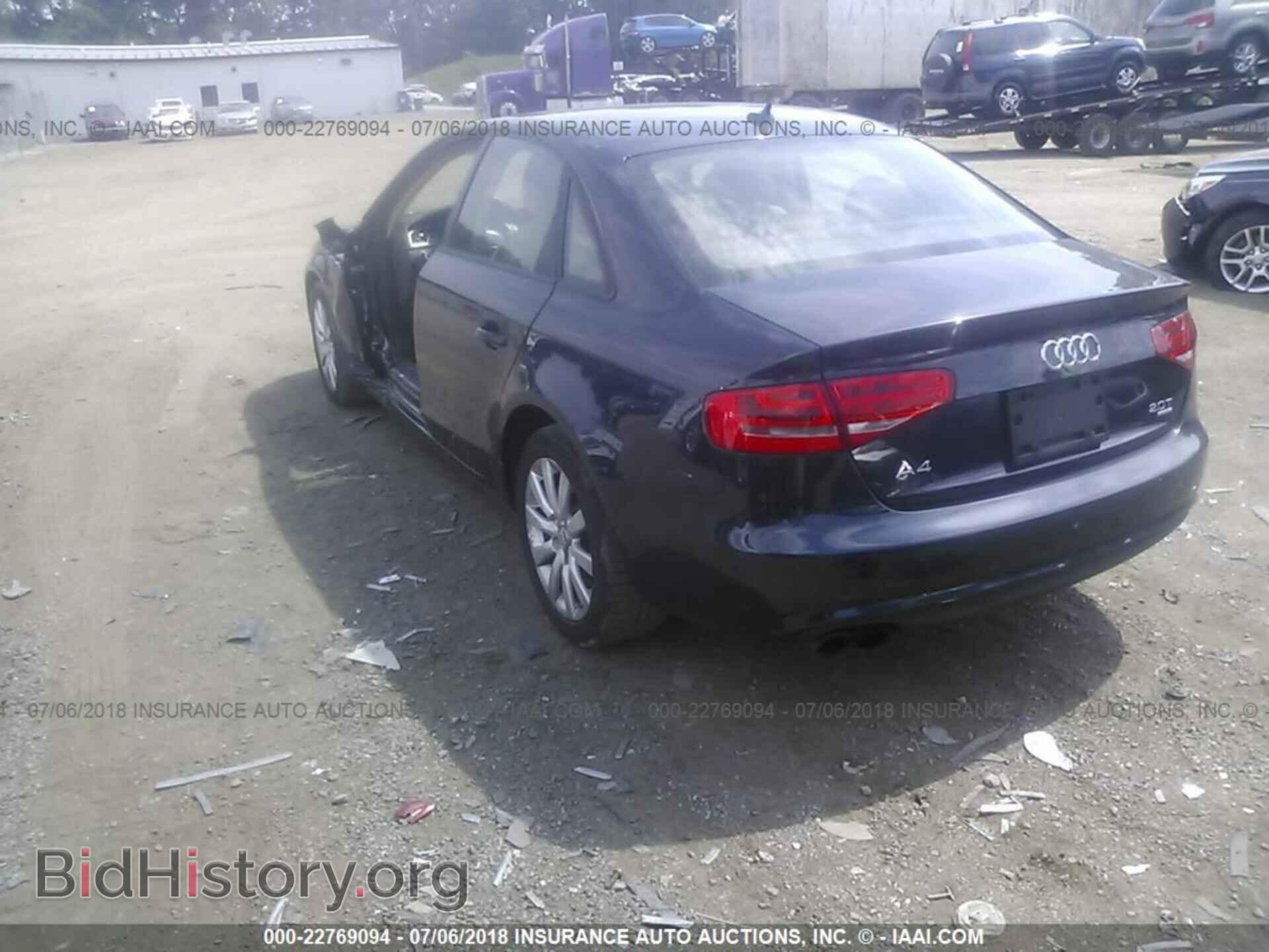2014 Audi A4 - VIN: WAUBFAFL4EN009452 - Photo 3