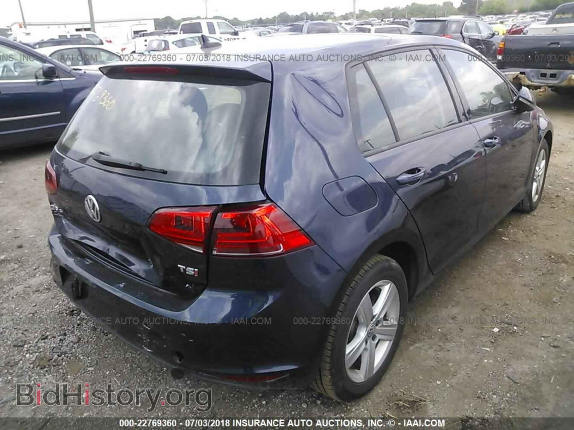 2017 Volkswagen Golf - VIN: 3VW217AUXHM073592 - Фото 4