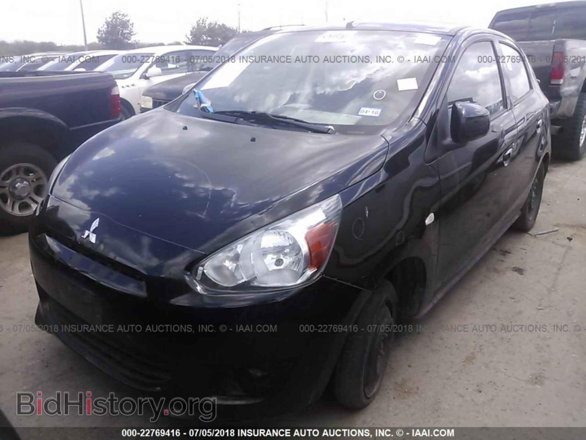 2014 Mitsubishi Mirage - VIN: ML32A3HJ8EH014468 - Фото 2