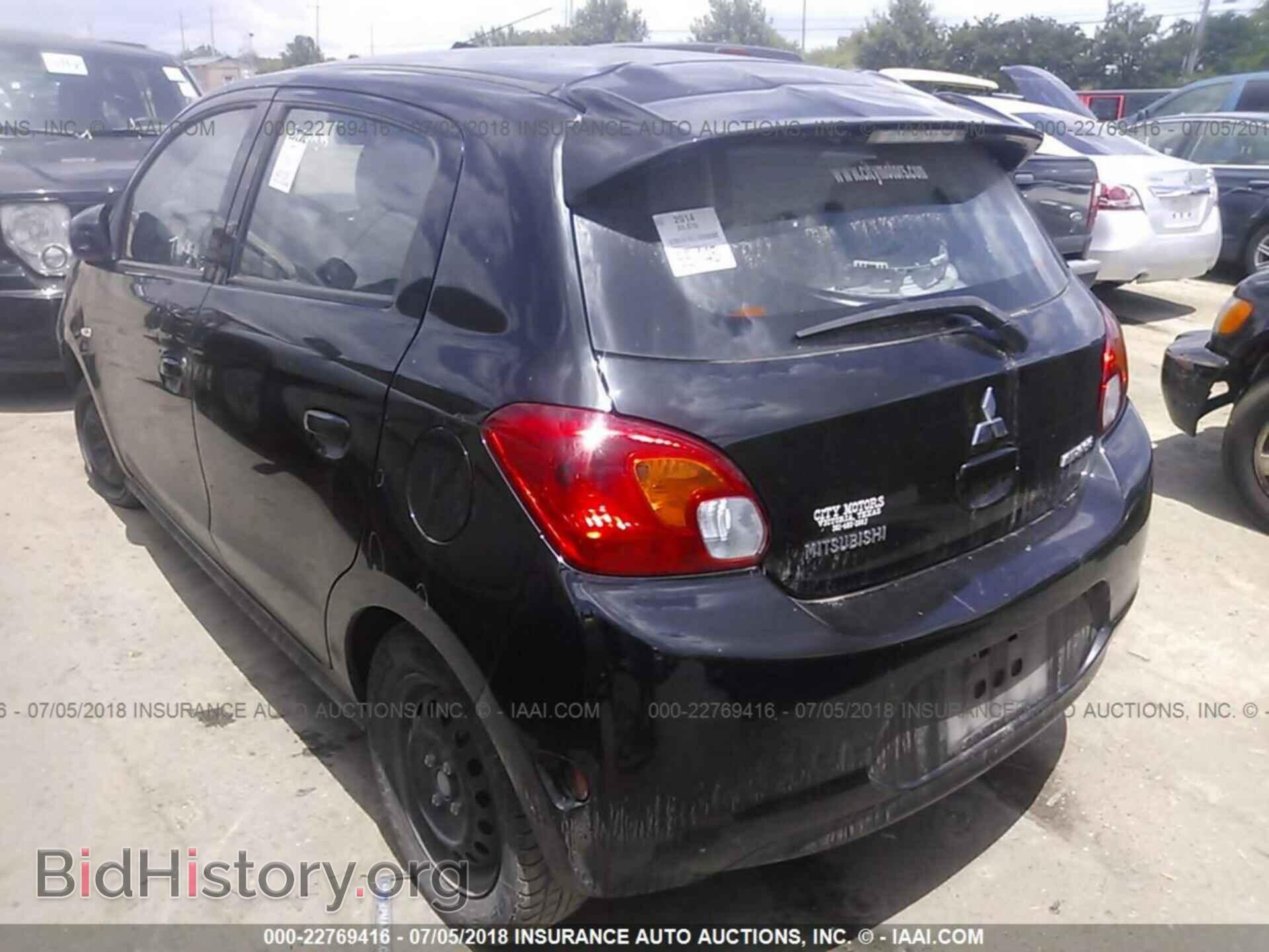 2014 Mitsubishi Mirage - VIN: ML32A3HJ8EH014468 - Фото 3