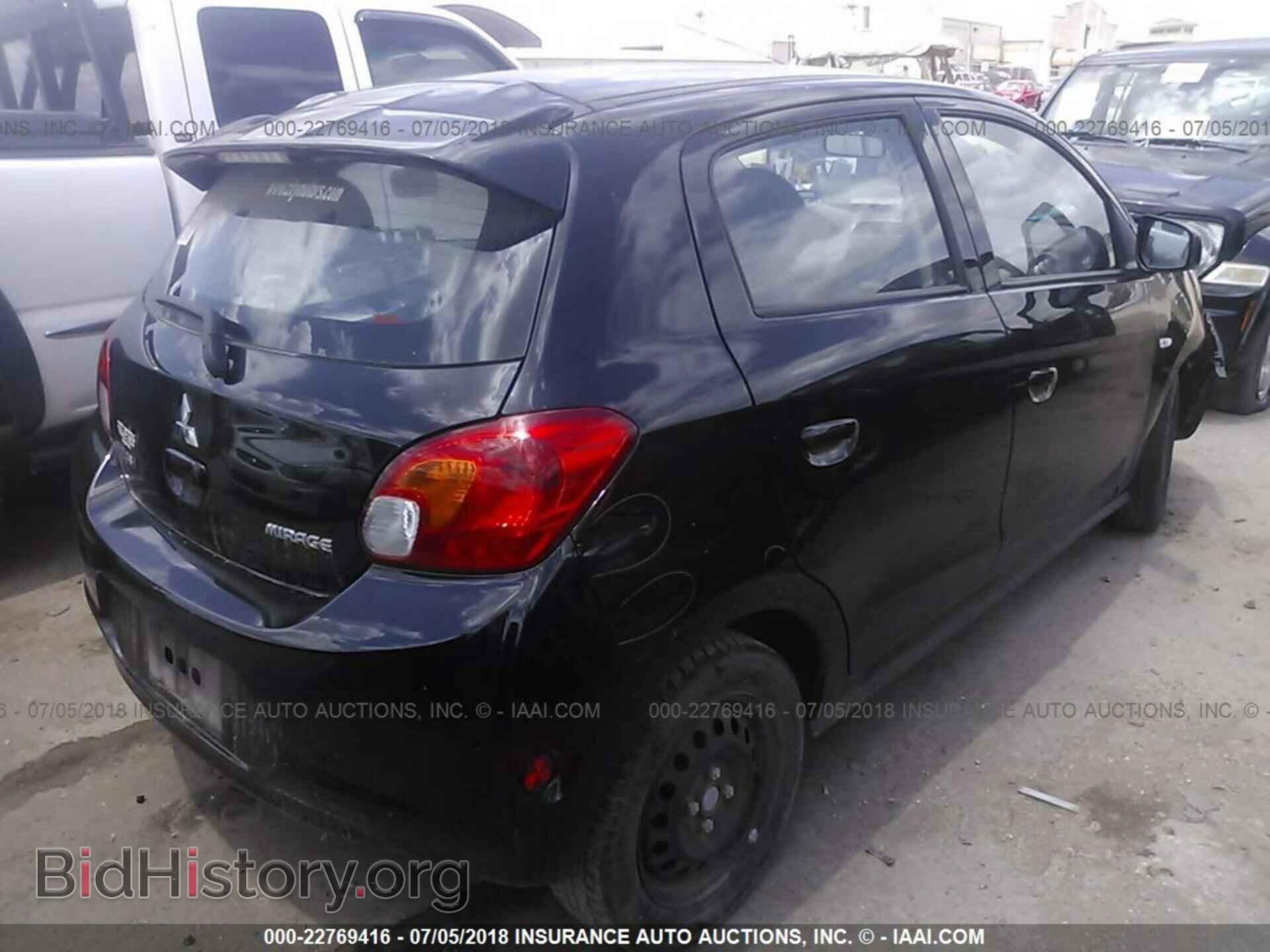 2014 Mitsubishi Mirage - VIN: ML32A3HJ8EH014468 - Фото 4