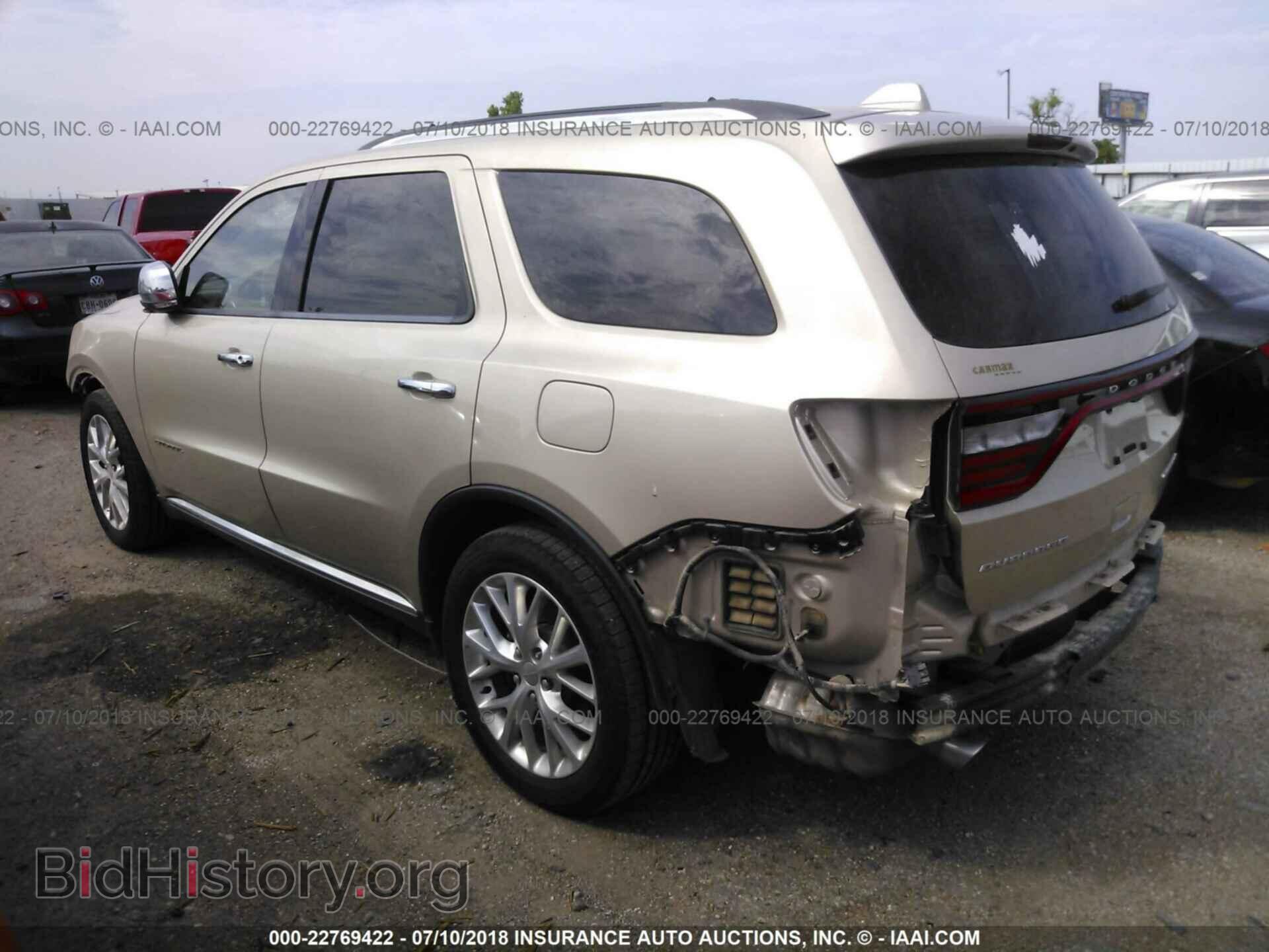 2014 Dodge Durango - VIN: 1C4RDHEG9EC557642 - Photo 3