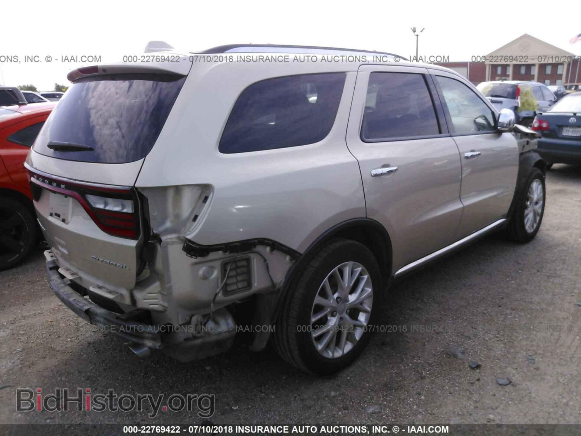 2014 Dodge Durango - VIN: 1C4RDHEG9EC557642 - Photo 4