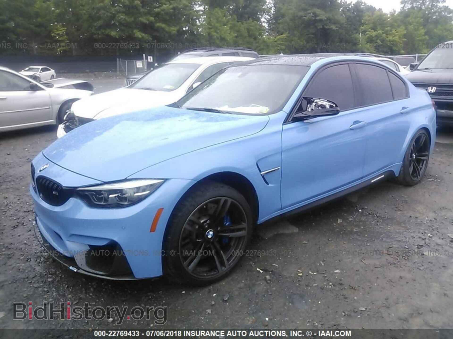 2018 Bmw M3 - VIN: WBS8M9C5XJ5J77994 - Photo 2