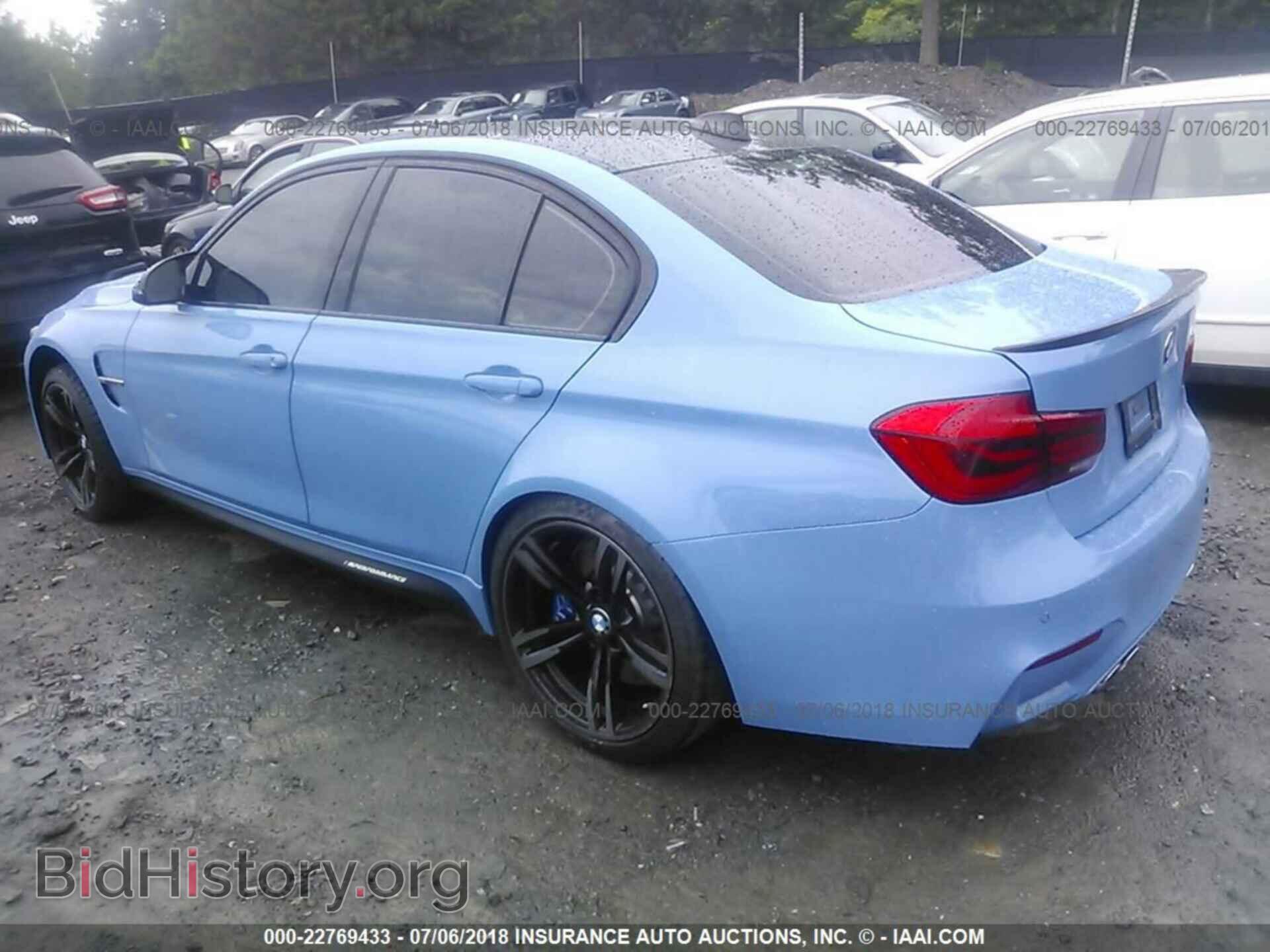 2018 Bmw M3 - VIN: WBS8M9C5XJ5J77994 - Photo 3