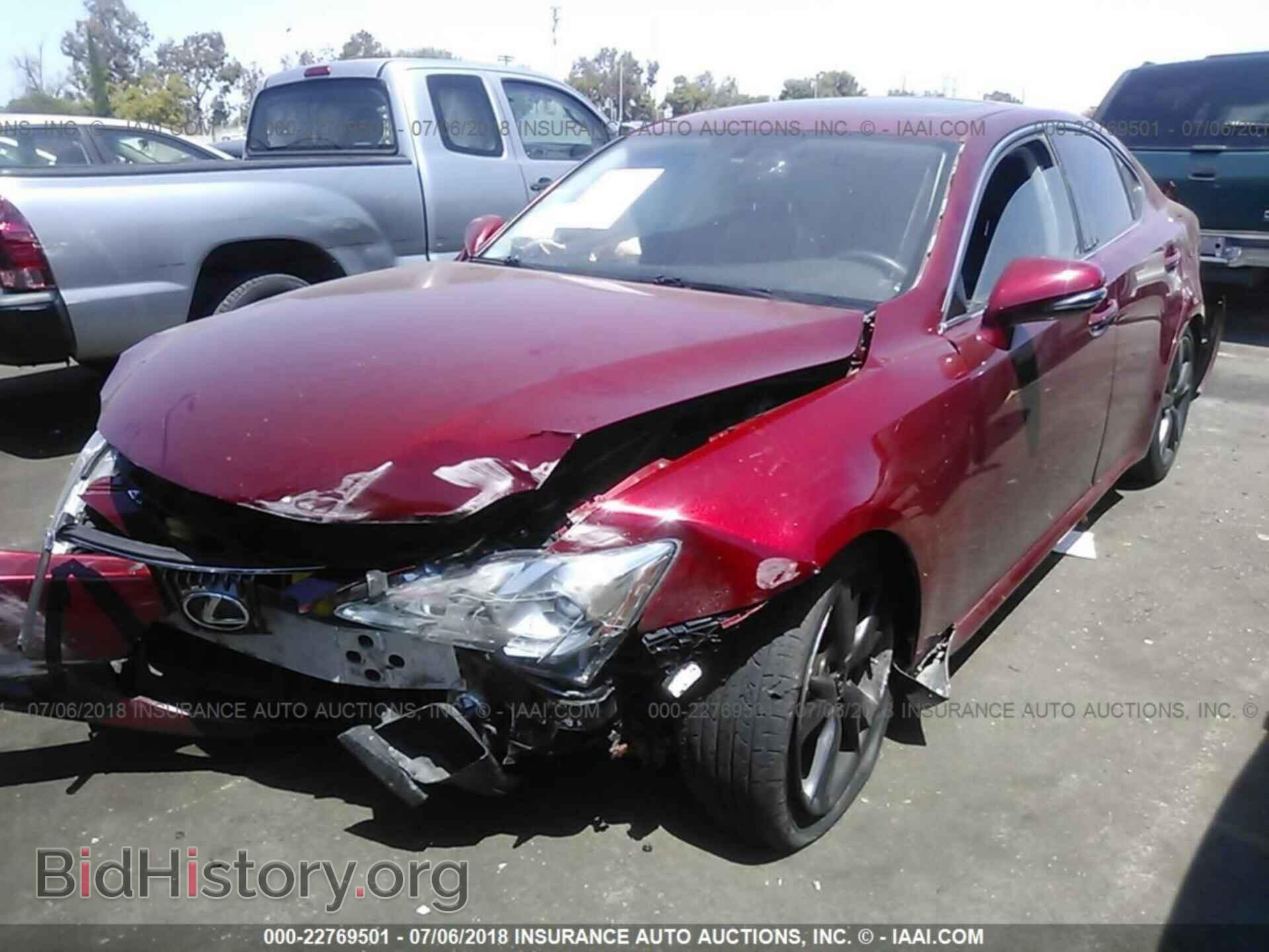 2009 LEXUS IS - VIN: JTHBK262895091296 - Photo 2