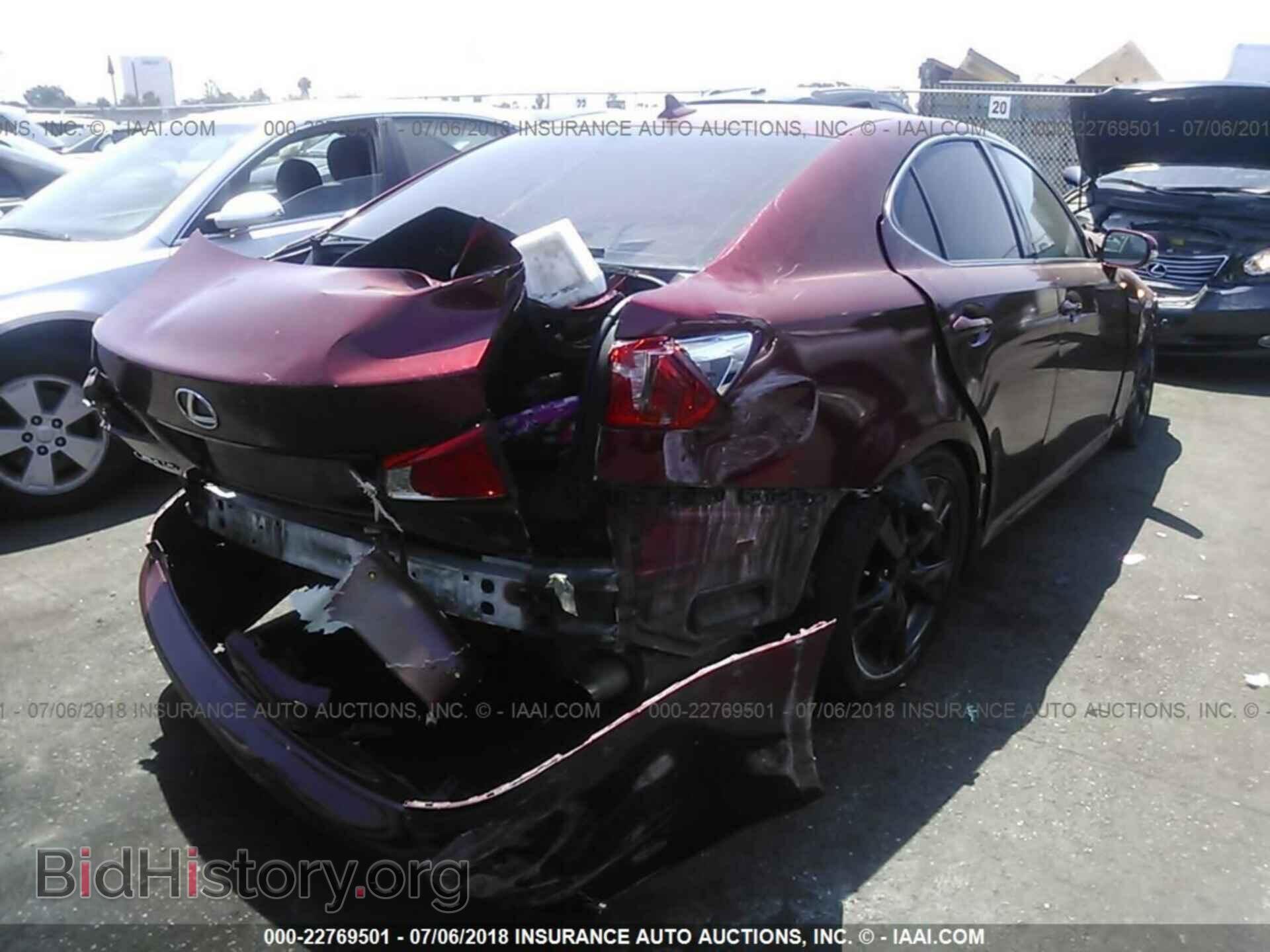 2009 LEXUS IS - VIN: JTHBK262895091296 - Photo 4