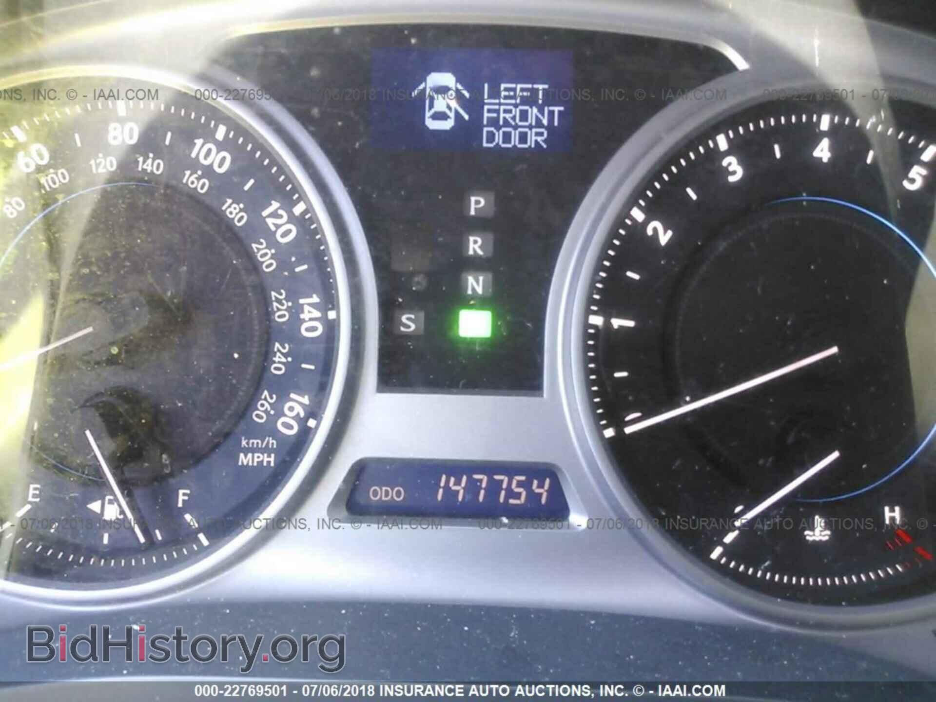 2009 LEXUS IS - VIN: JTHBK262895091296 - Photo 7
