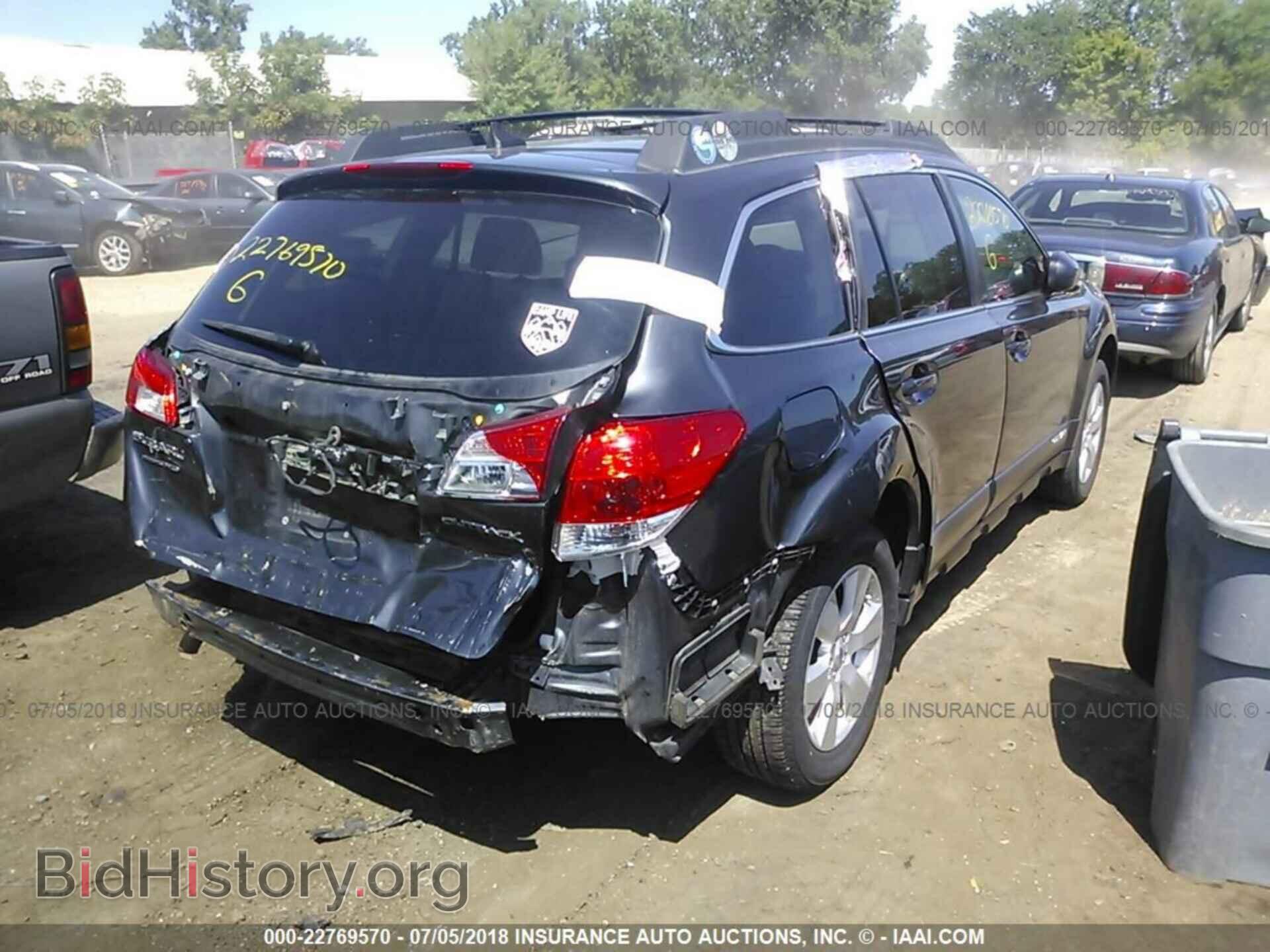 2012 Subaru Outback - VIN: 4S4BRCLC9C3299590 - Фото 4