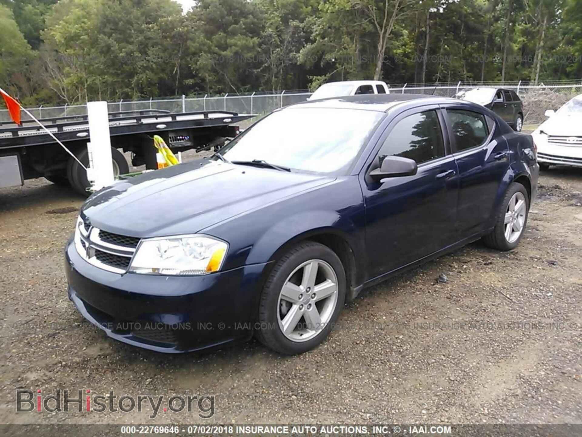 2013 Dodge Avenger - VIN: 1C3CDZAB8DN707074 - Photo 2