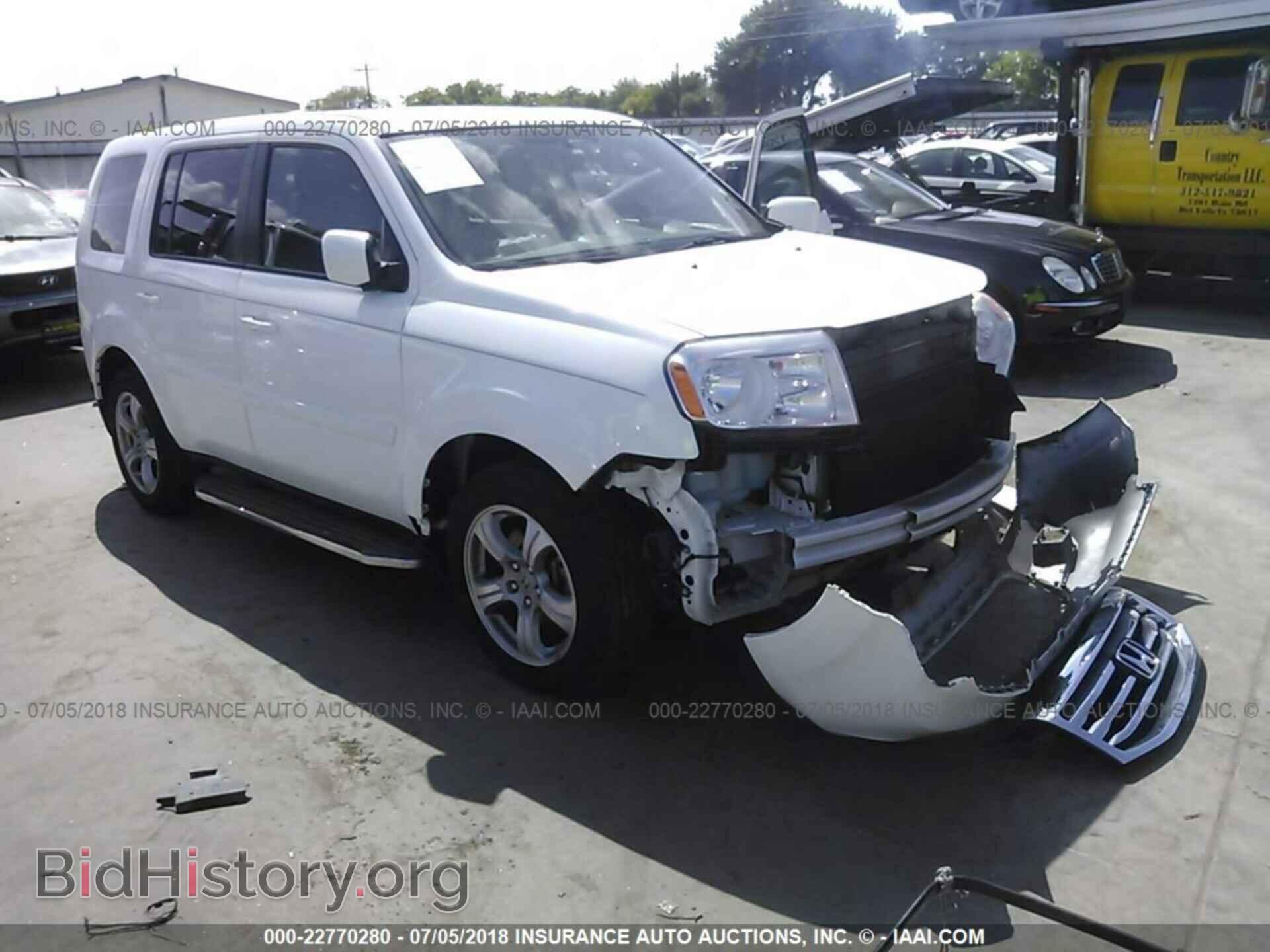Photo 5FNYF3H57DB041624 - Honda Pilot 2013