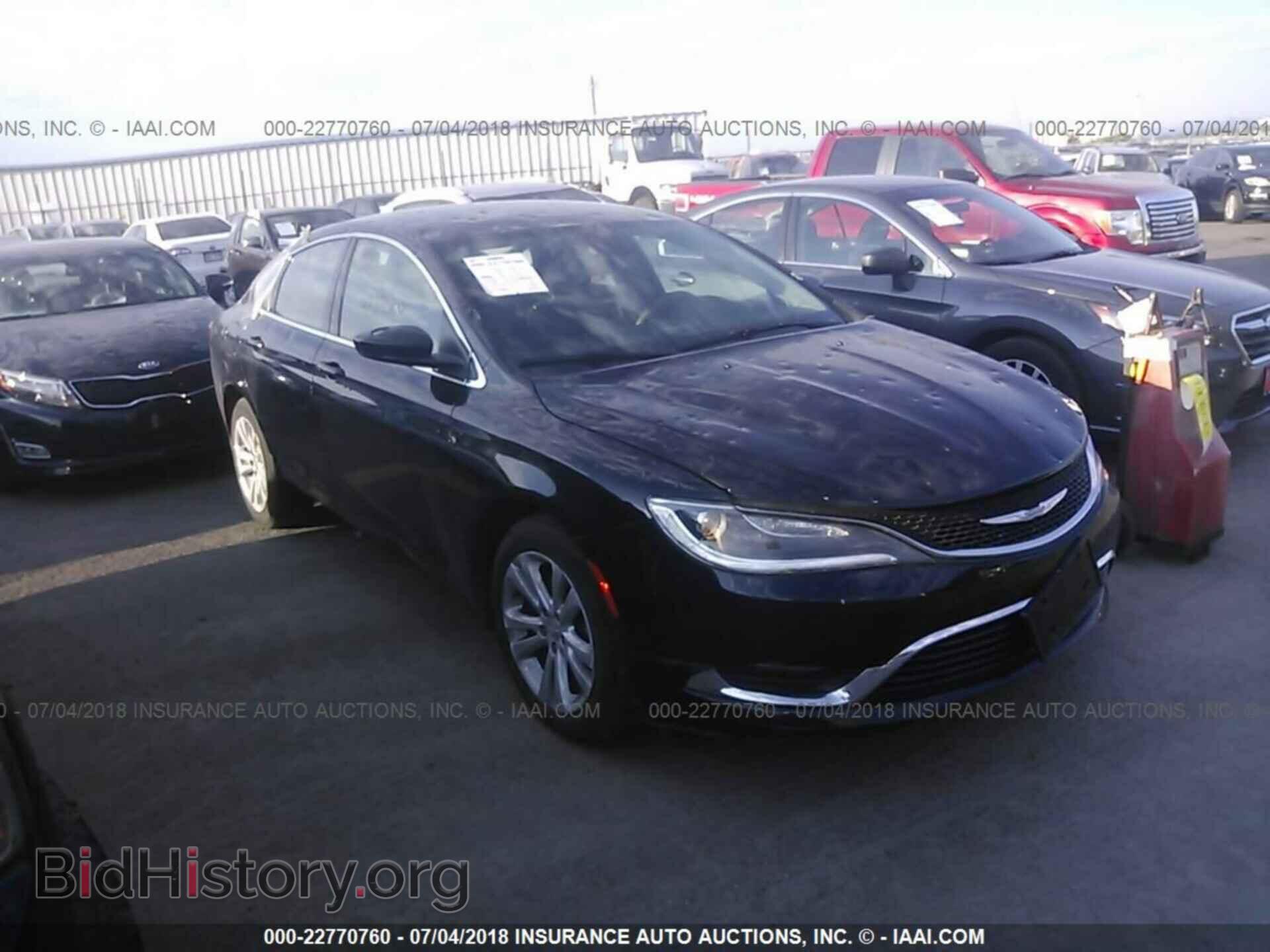 Photo 1C3CCCAB5FN563745 - CHRYSLER 200 2015