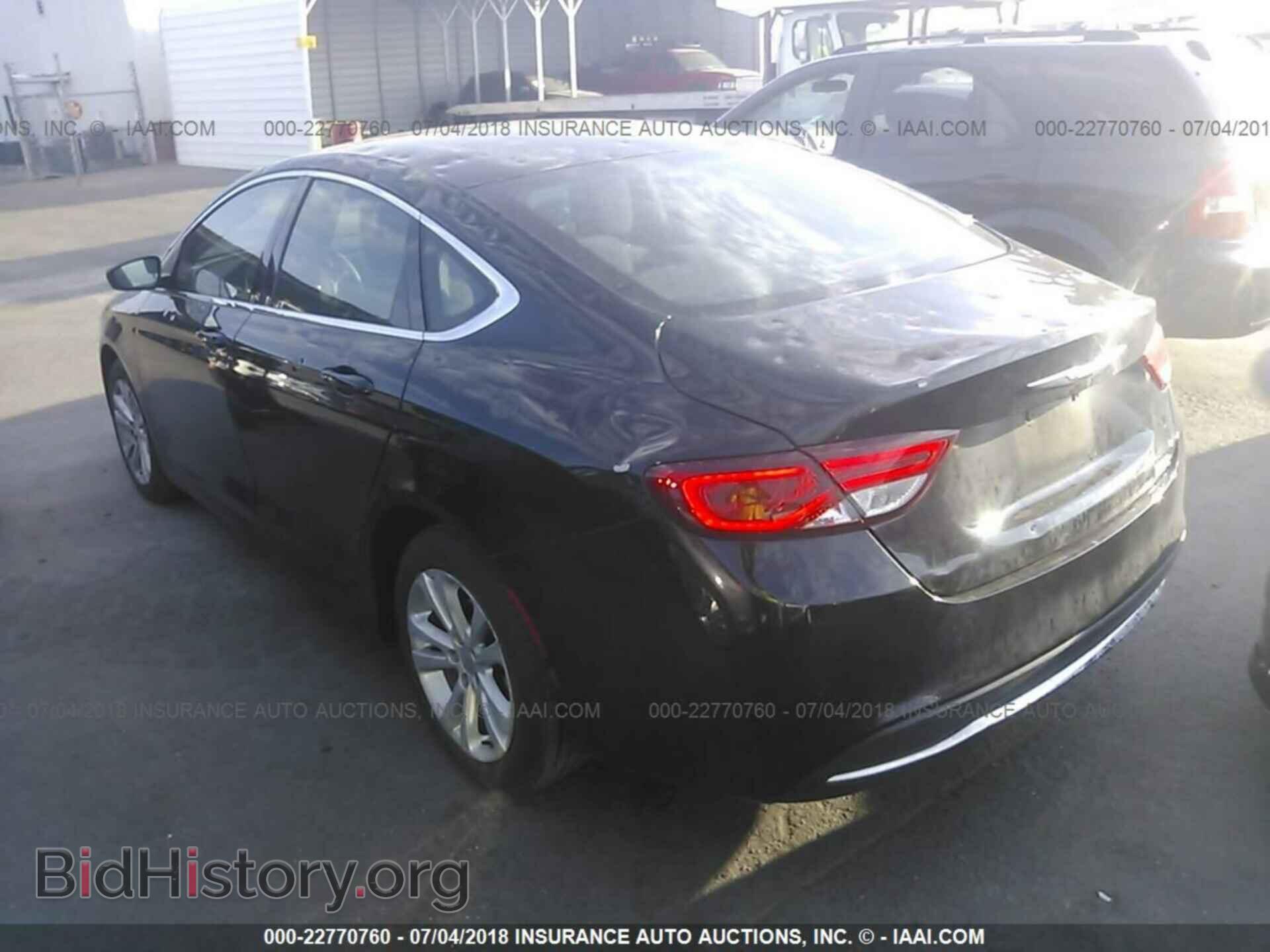 2015 CHRYSLER 200 - VIN: 1C3CCCAB5FN563745 - Photo 3