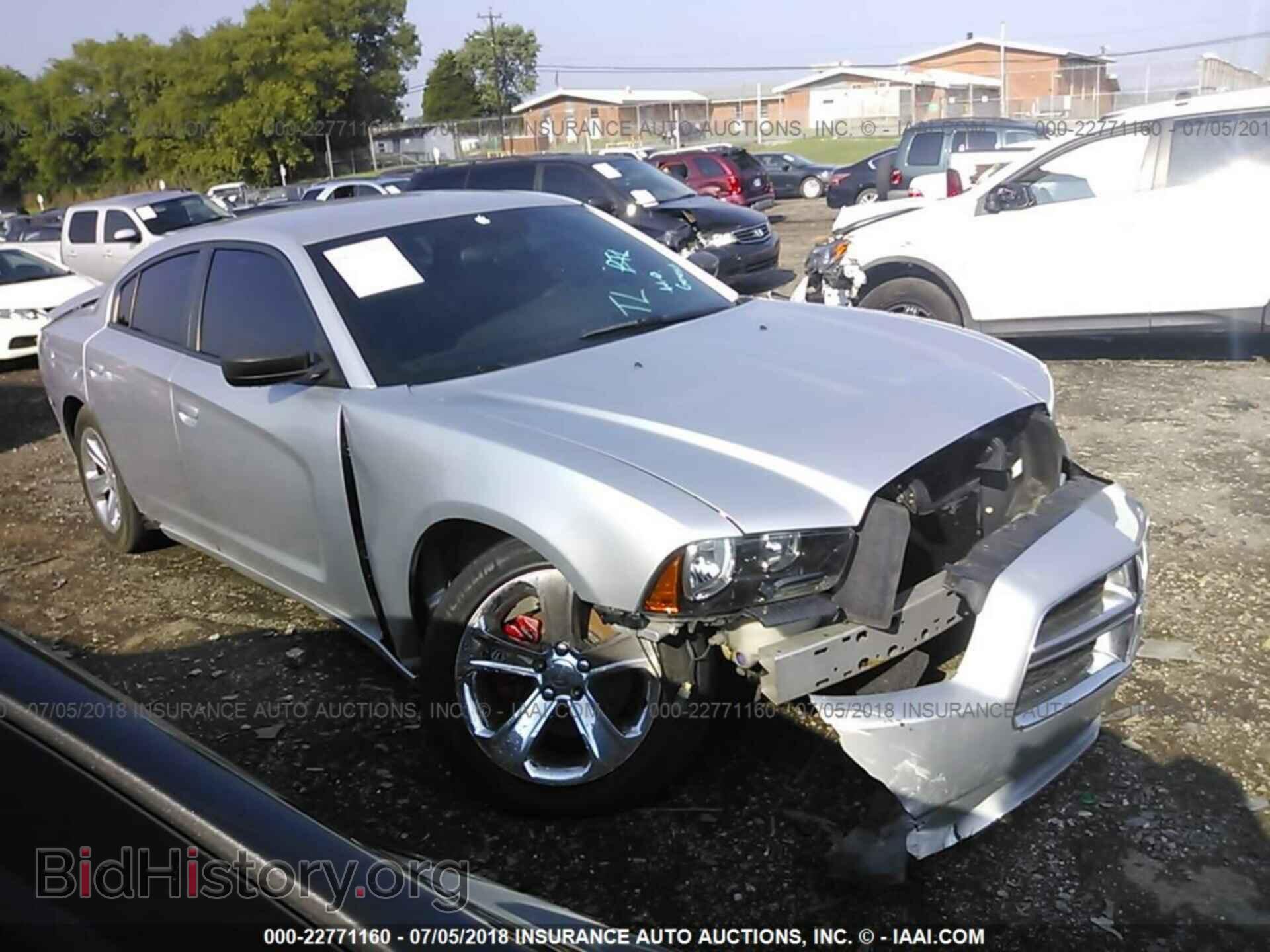 Фотография 2C3CDXBG1CH301594 - DODGE CHARGER 2012