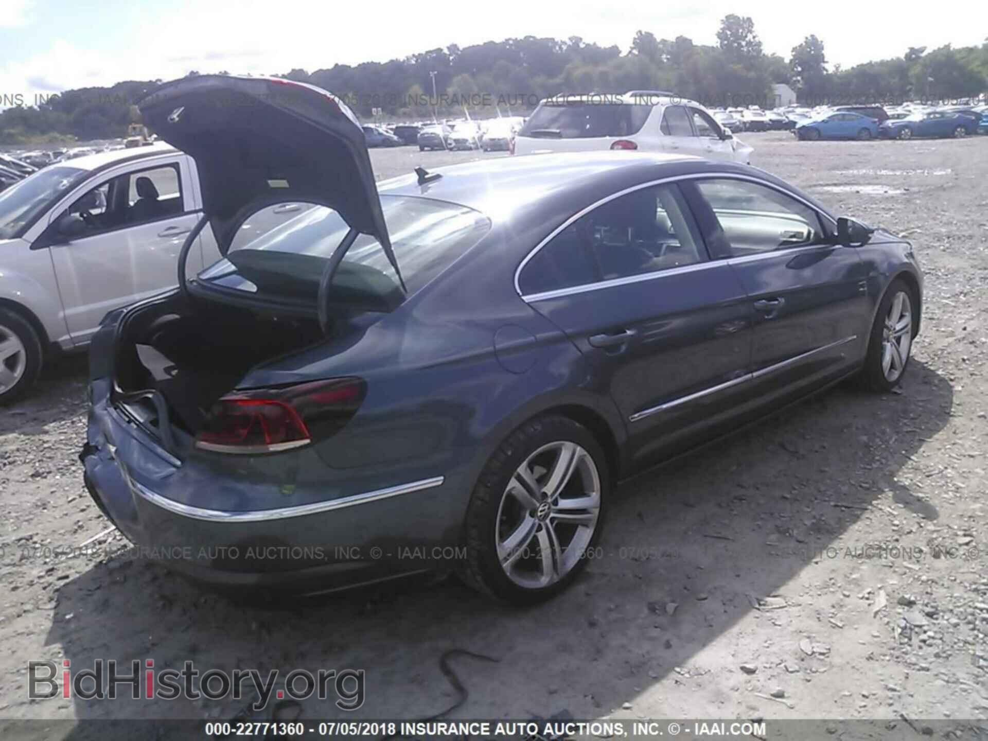 2013 VOLKSWAGEN CC - VIN: WVWBP7AN9DE501663 - Фото 4