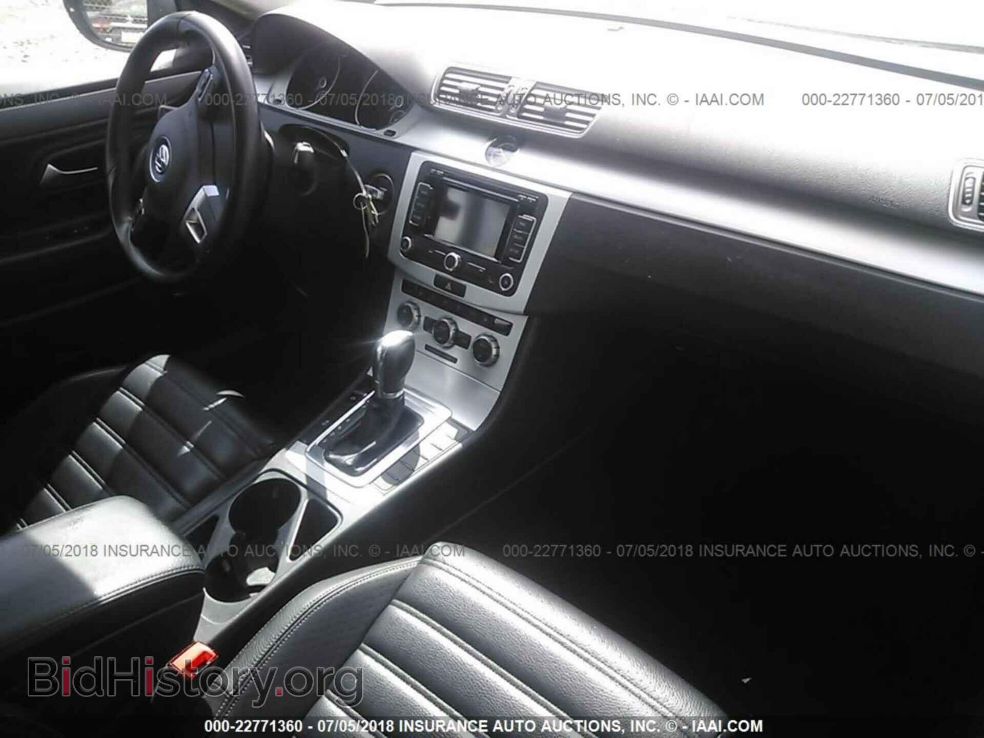 2013 VOLKSWAGEN CC - VIN: WVWBP7AN9DE501663 - Фото 5