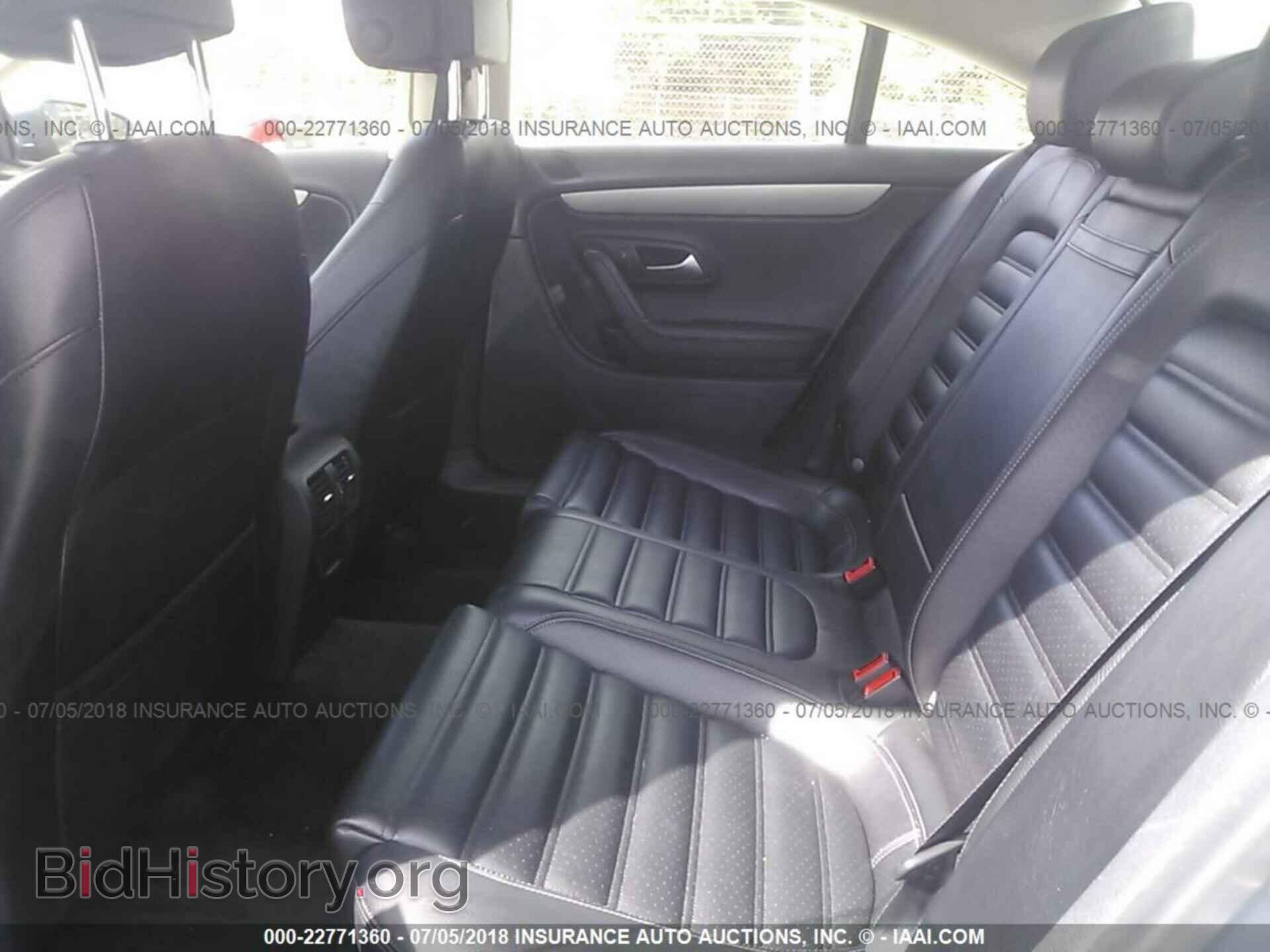 2013 VOLKSWAGEN CC - VIN: WVWBP7AN9DE501663 - Фото 8