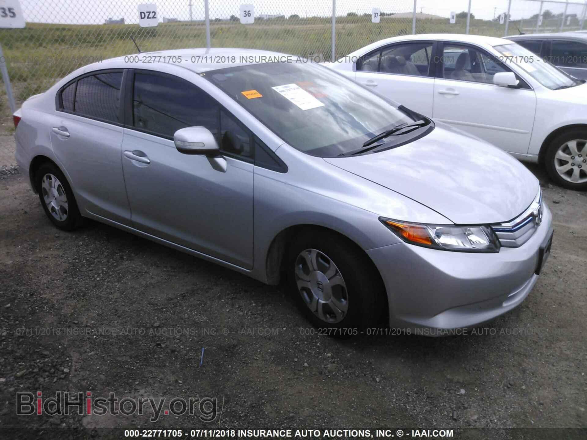 Фотография JHMFB4F27CS004543 - Honda Civic 2012