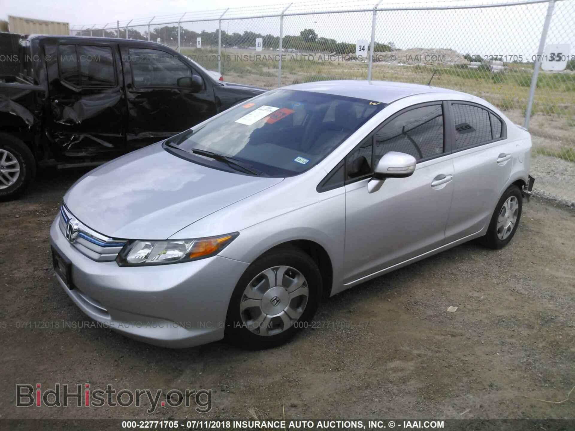 2012 Honda Civic - VIN: JHMFB4F27CS004543 - Фото 2