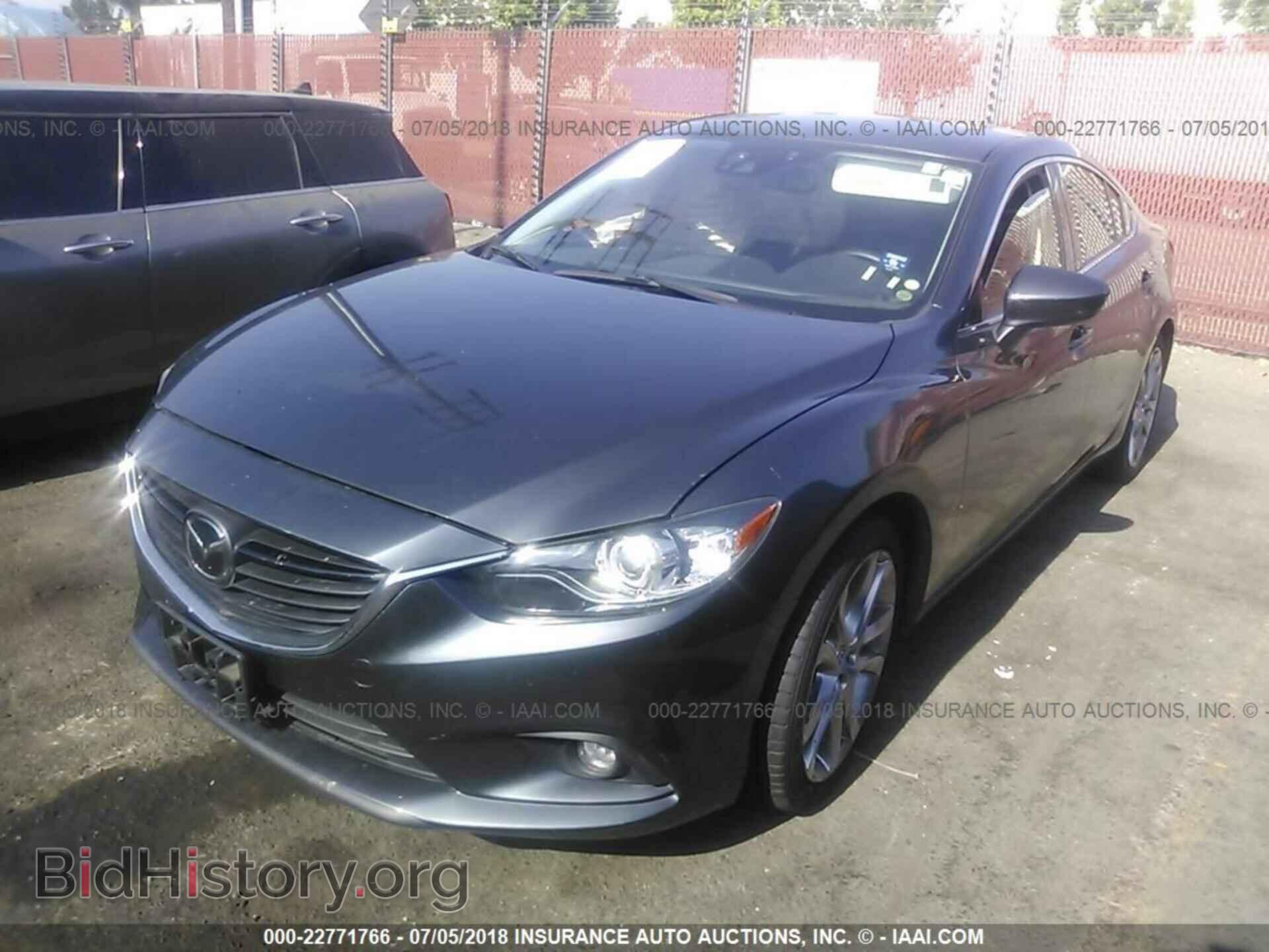 2014 Mazda 6 - VIN: JM1GJ1W64E1151597 - Фото 2