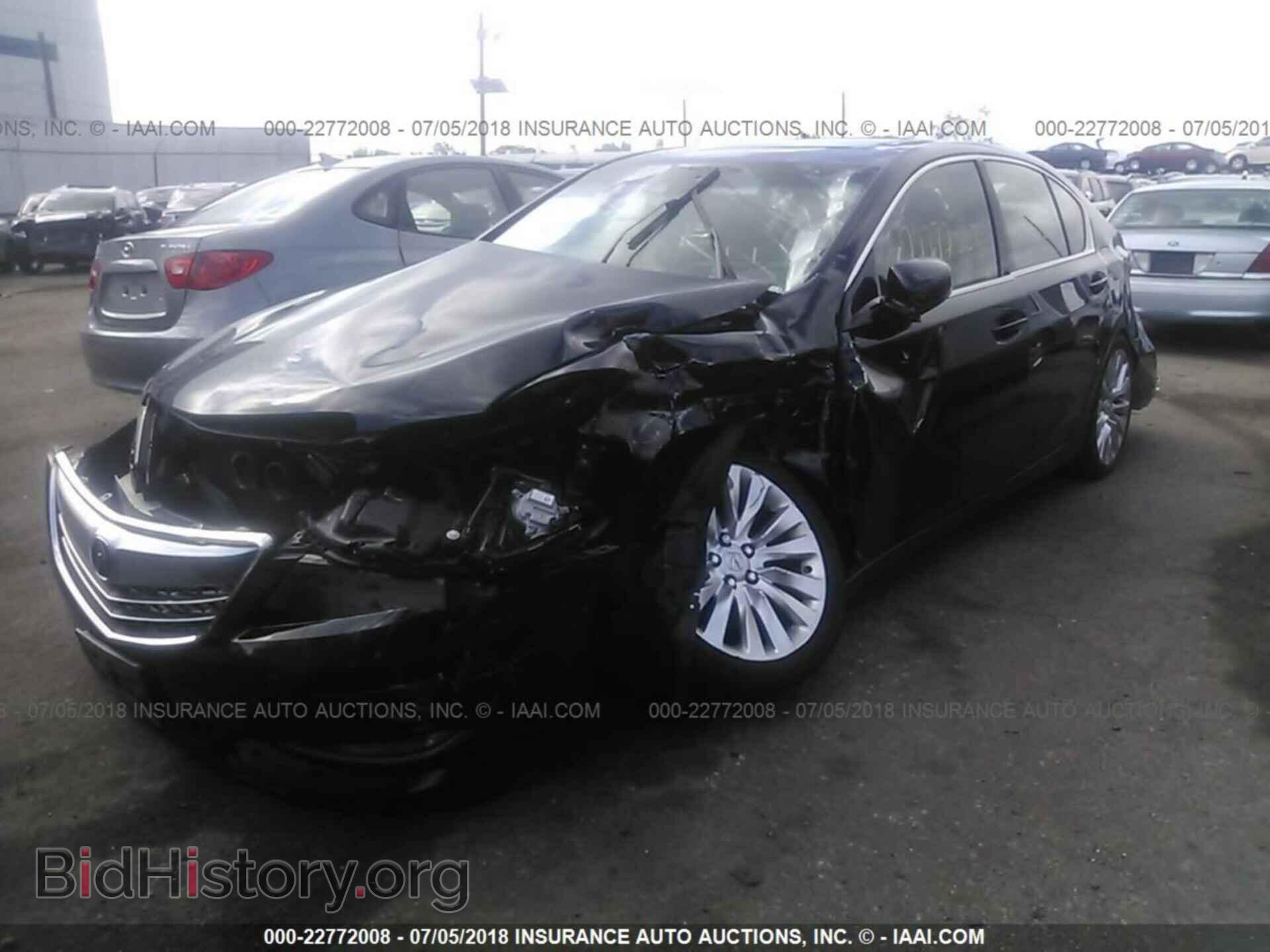 2014 Acura Rlx - VIN: JH4KC1F74EC002719 - Фото 2