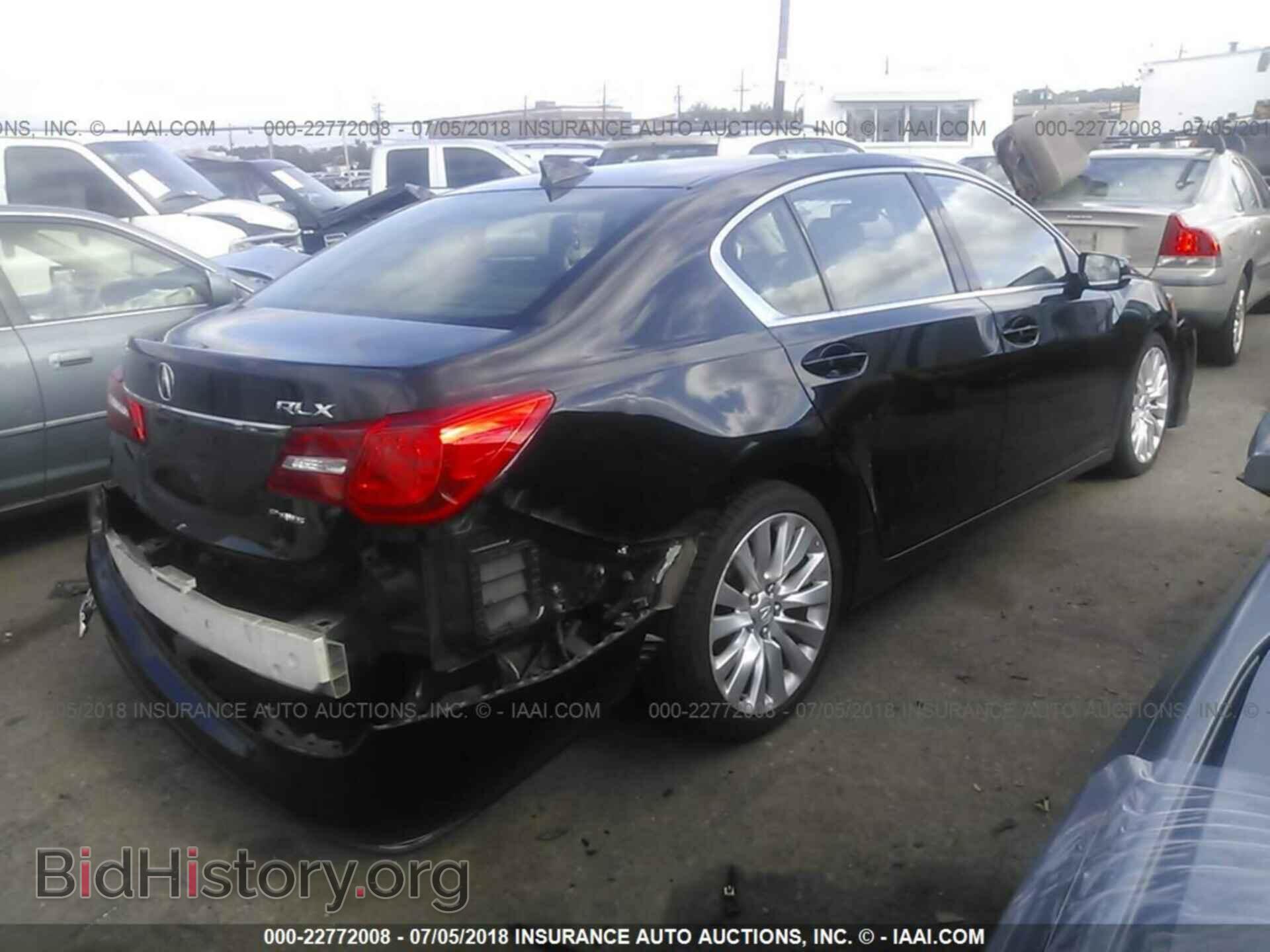 2014 Acura Rlx - VIN: JH4KC1F74EC002719 - Фото 4