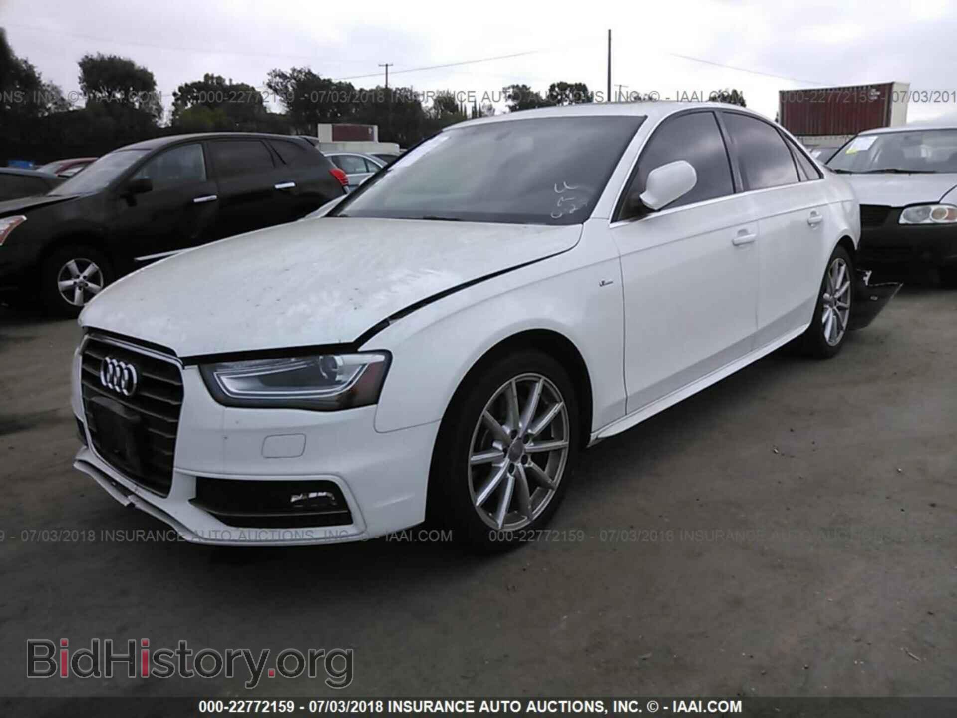 2016 Audi A4 - VIN: WAUAFAFL8GN010330 - Фото 2