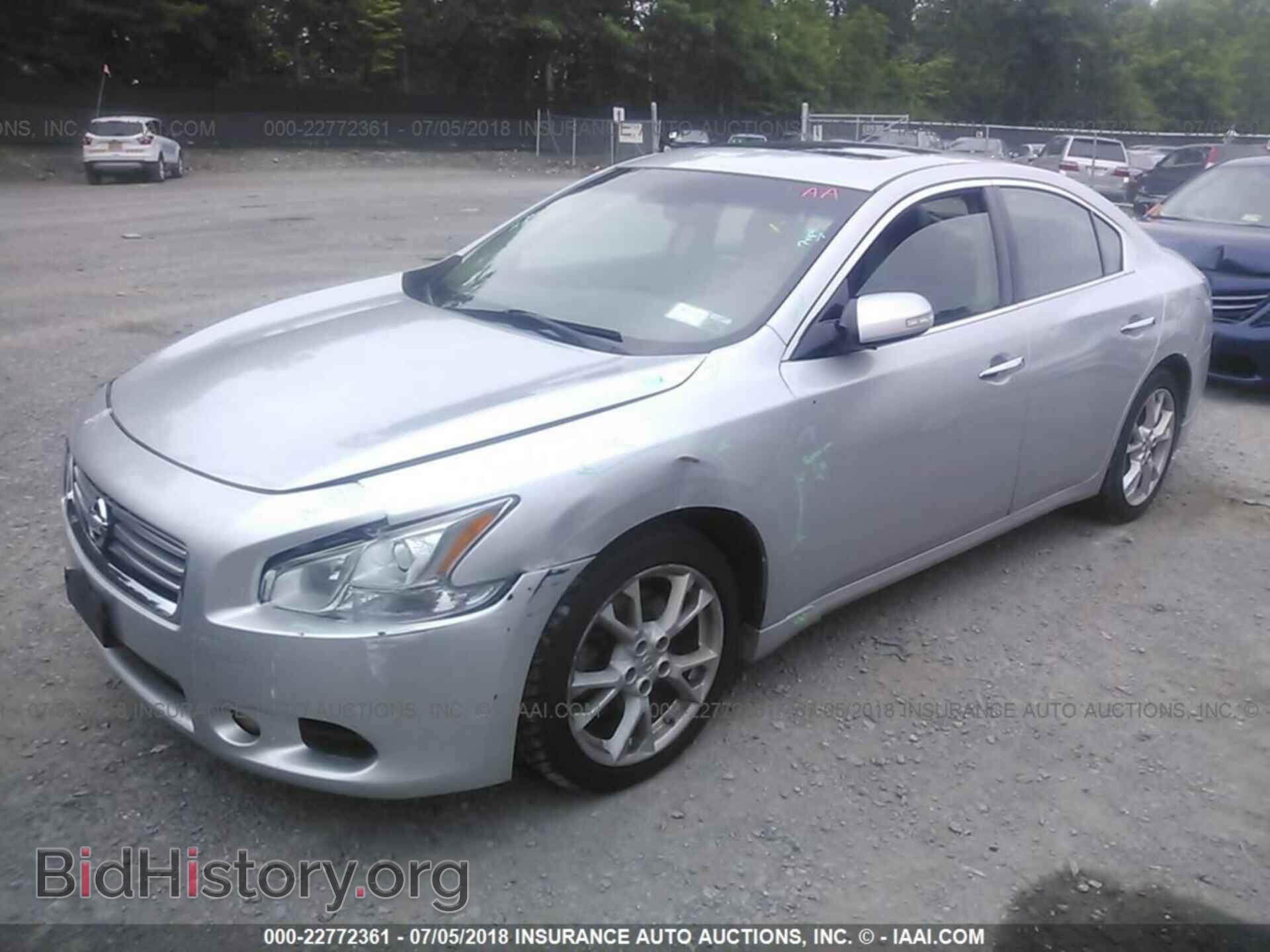 2012 Nissan Maxima - VIN: 1N4AA5AP4CC806071 - Фото 2
