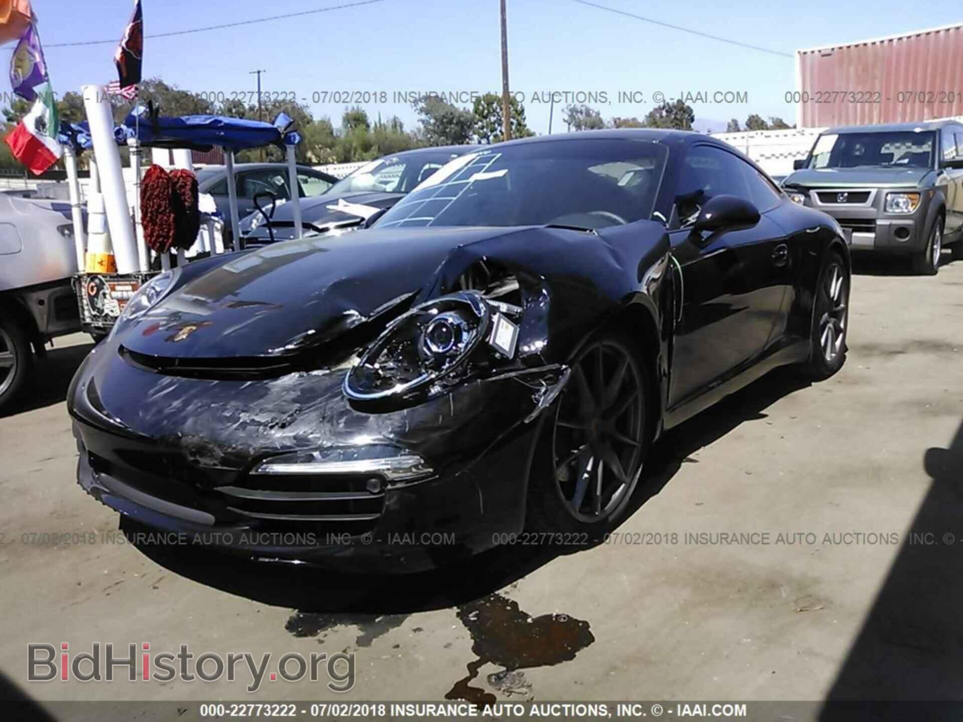 2013 PORSCHE 911 - VIN: WP0AB2A9XDS123127 - Фото 2