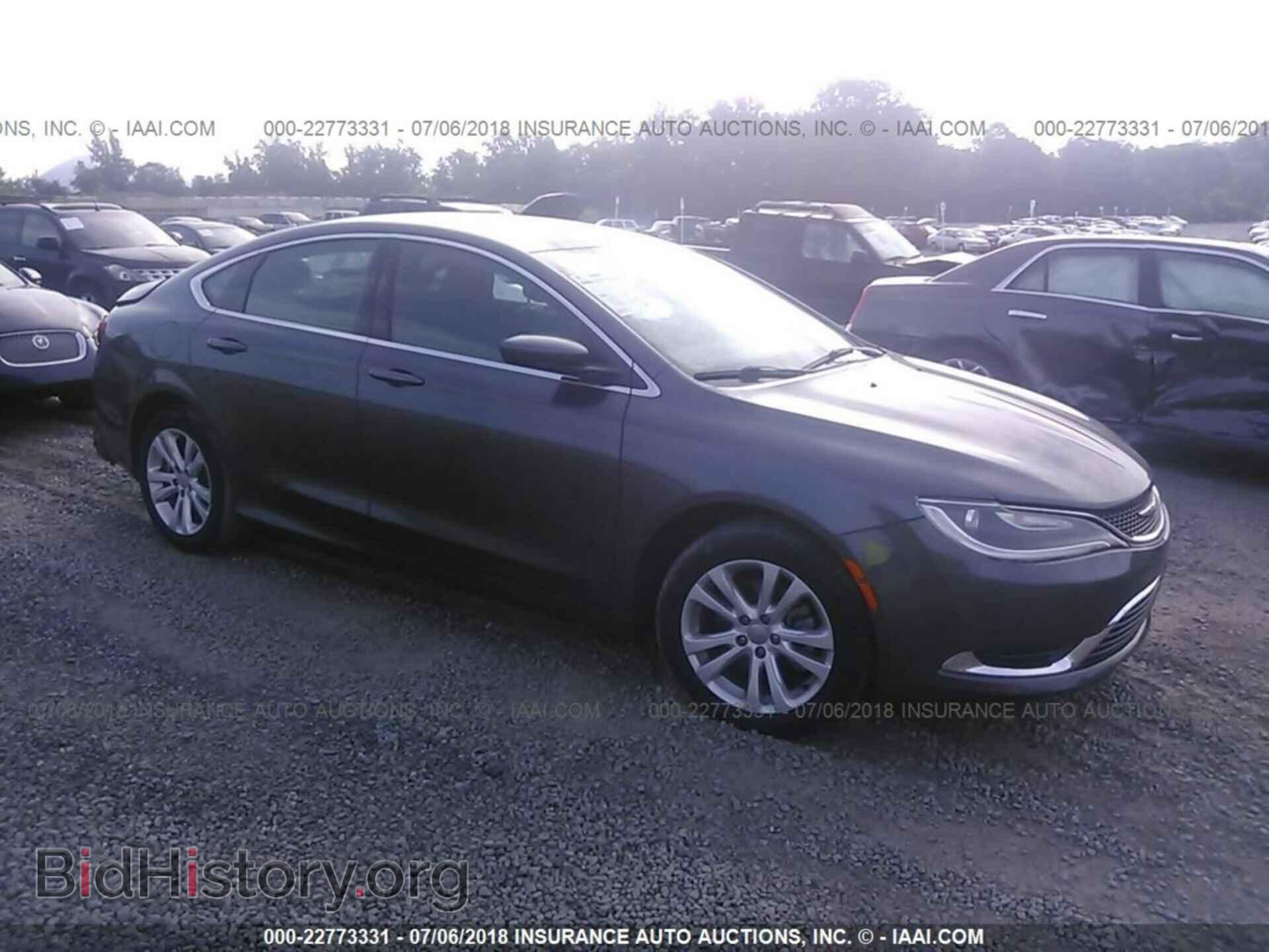 Фотография 1C3CCCAB2FN539595 - Chrysler 200 2015