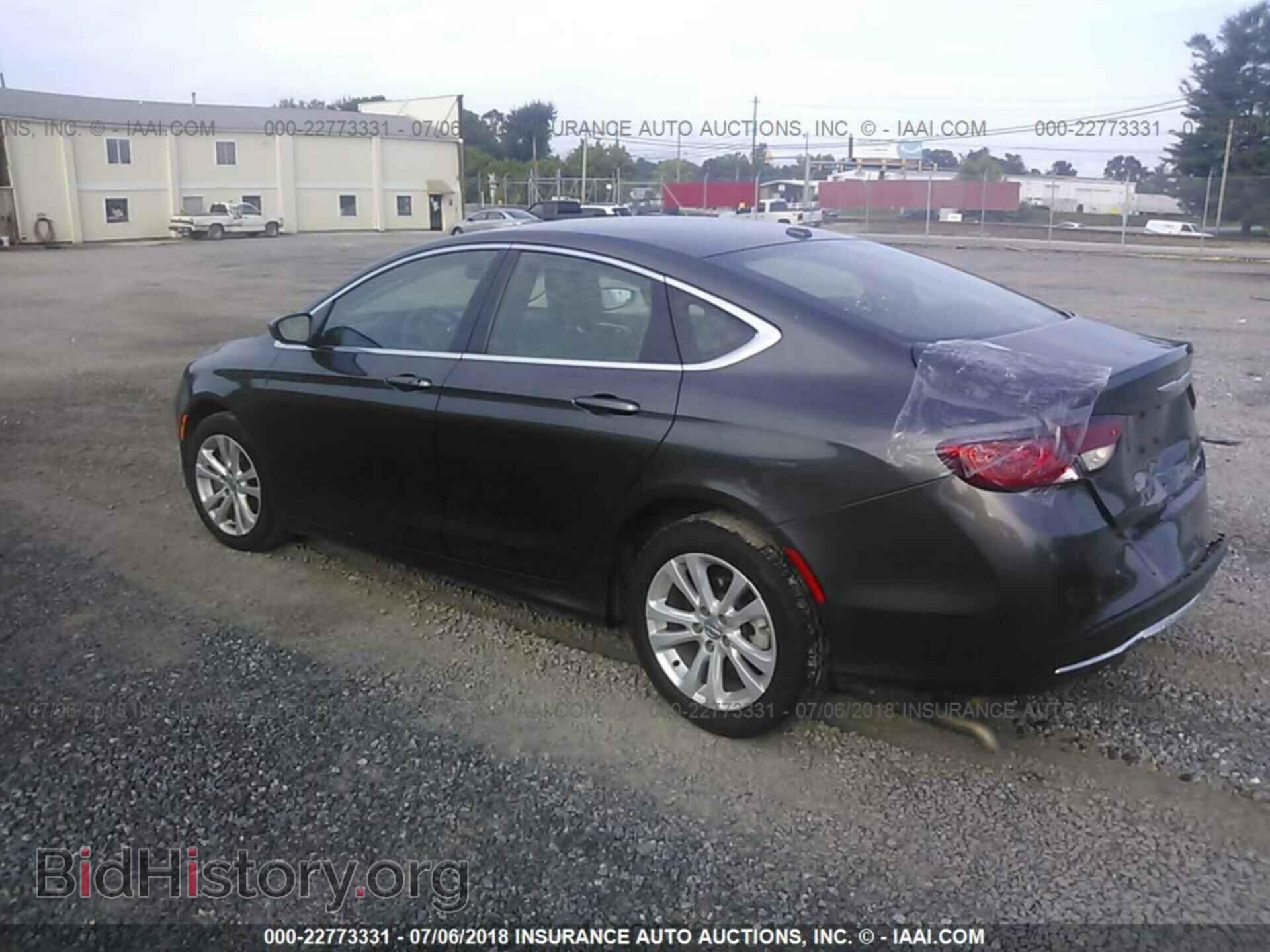 2015 Chrysler 200 - VIN: 1C3CCCAB2FN539595 - Фото 3