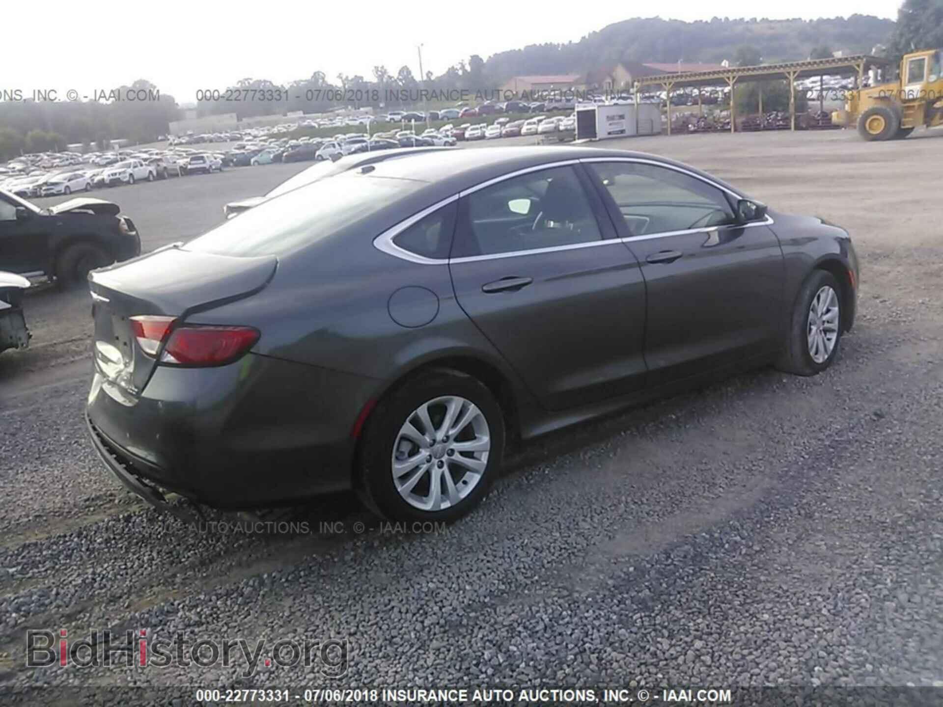 2015 Chrysler 200 - VIN: 1C3CCCAB2FN539595 - Фото 4