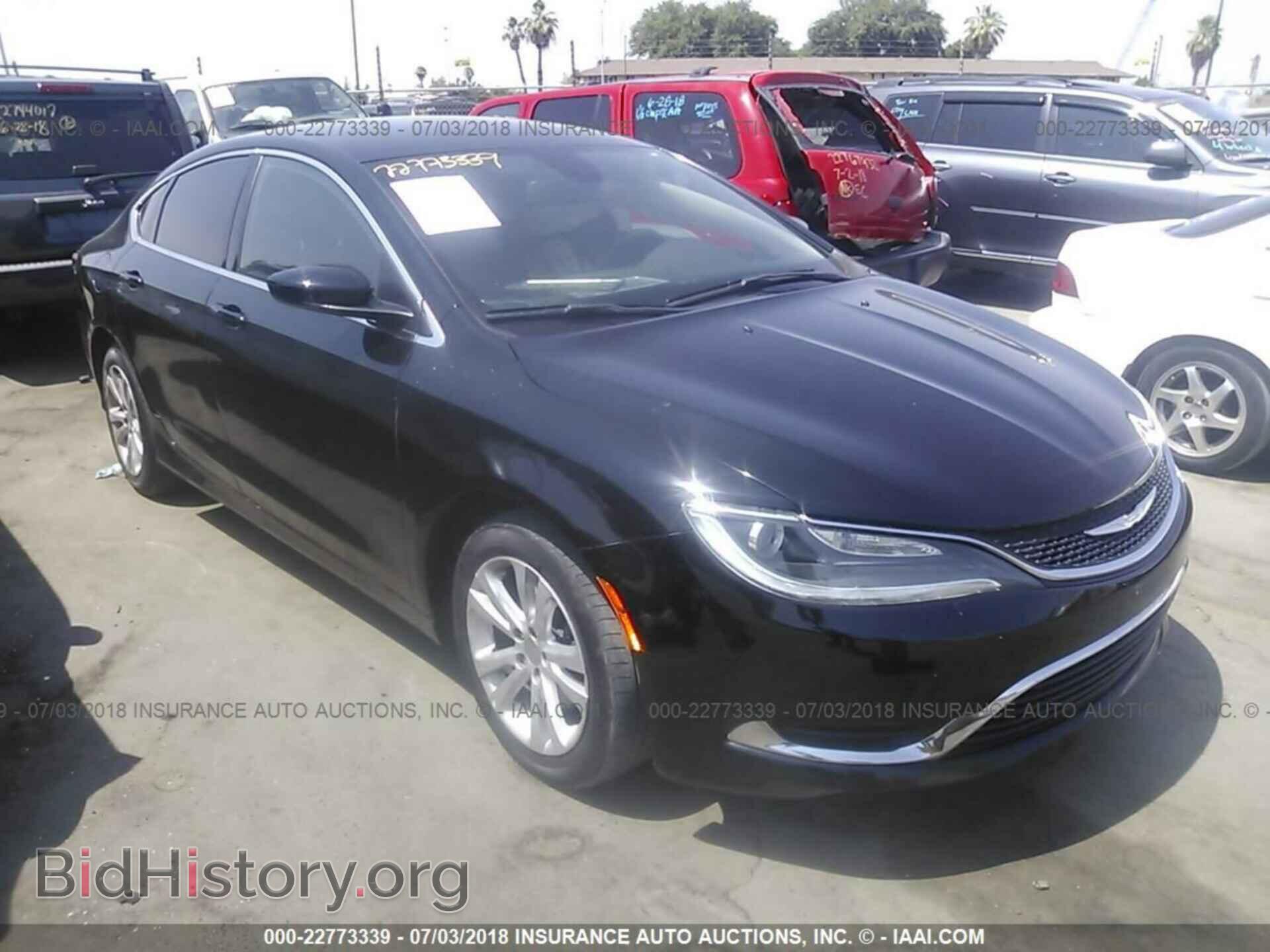 Фотография 1C3CCCAB4GN173091 - Chrysler 200 2016